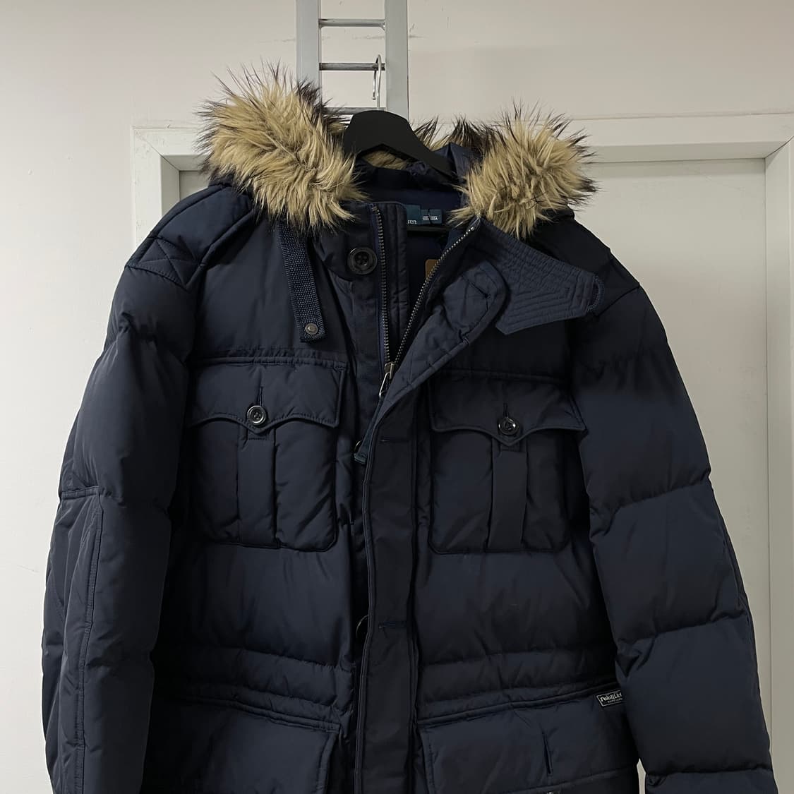 폴로 랄프로렌 네이비 패딩 L 상품이미지2