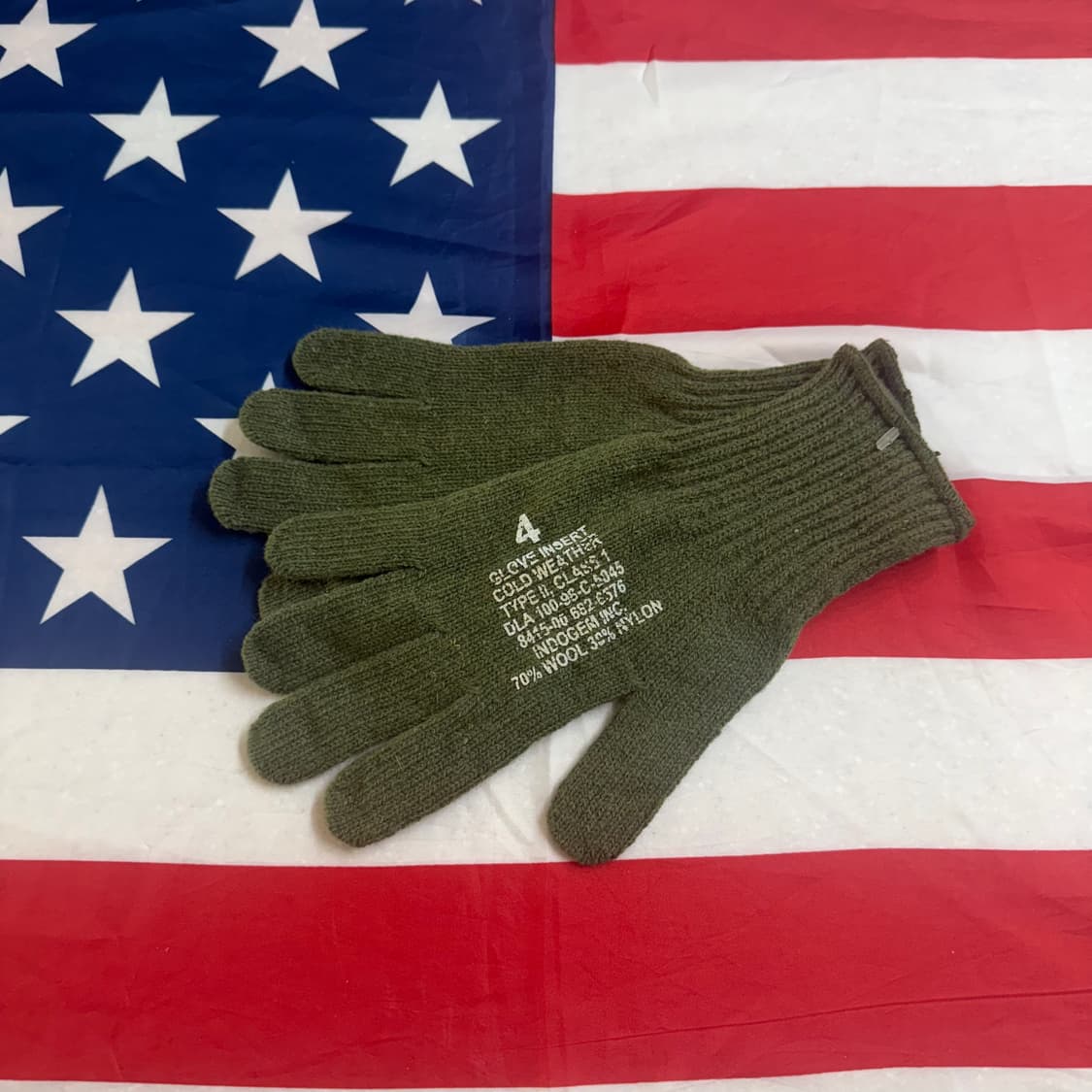 [military] 밀리터리 미군 오리지널 울장갑 -B급 상품이미지2