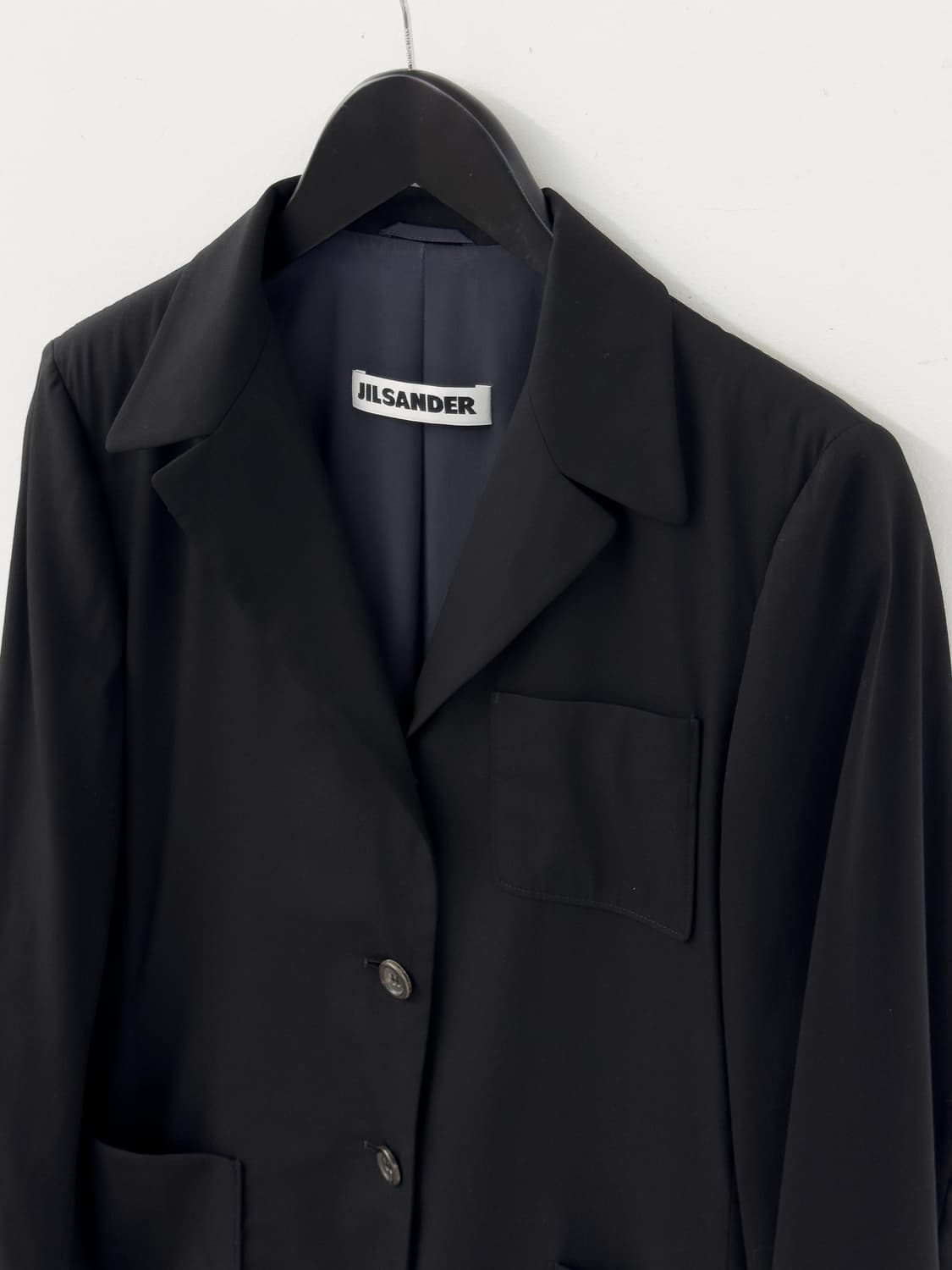 질샌더 블랙 자켓 상품이미지2