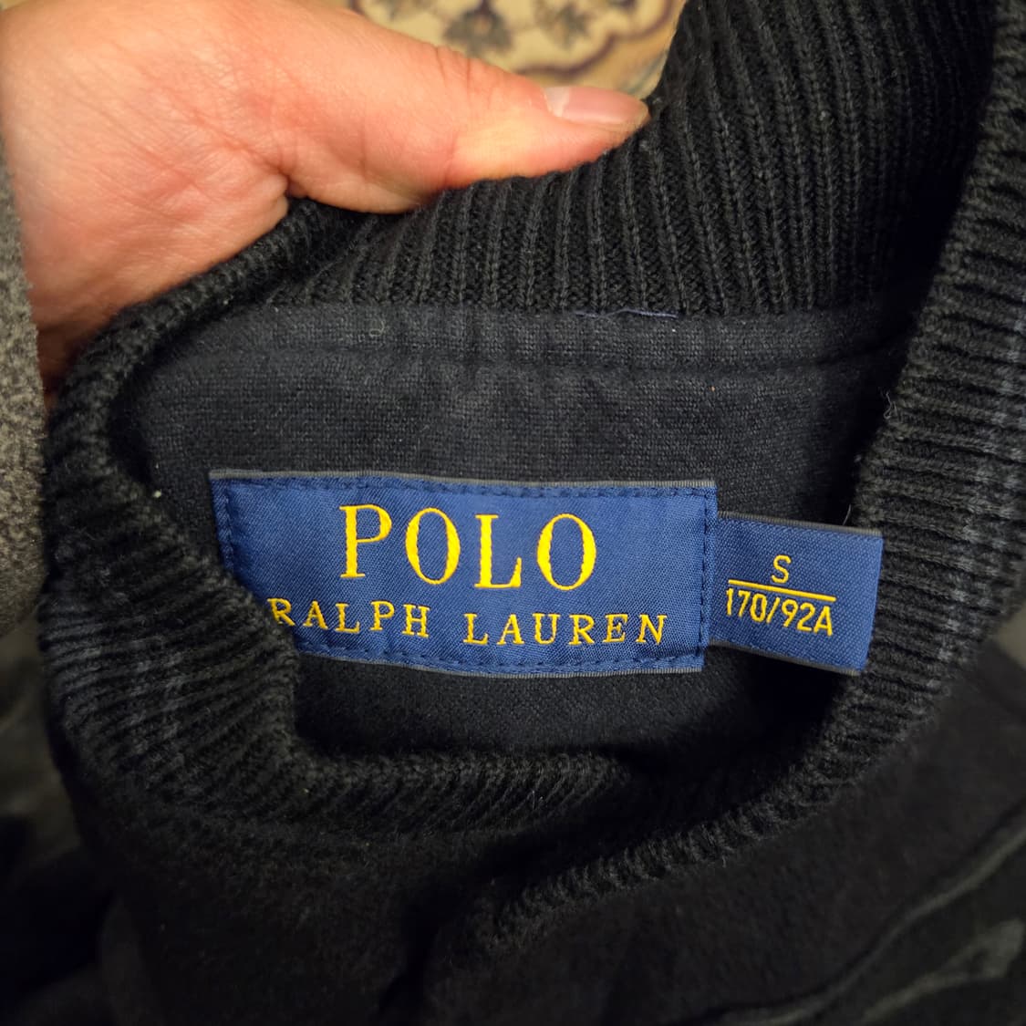 폴로 레터맨 울레더 바시티 자켓  상품이미지3