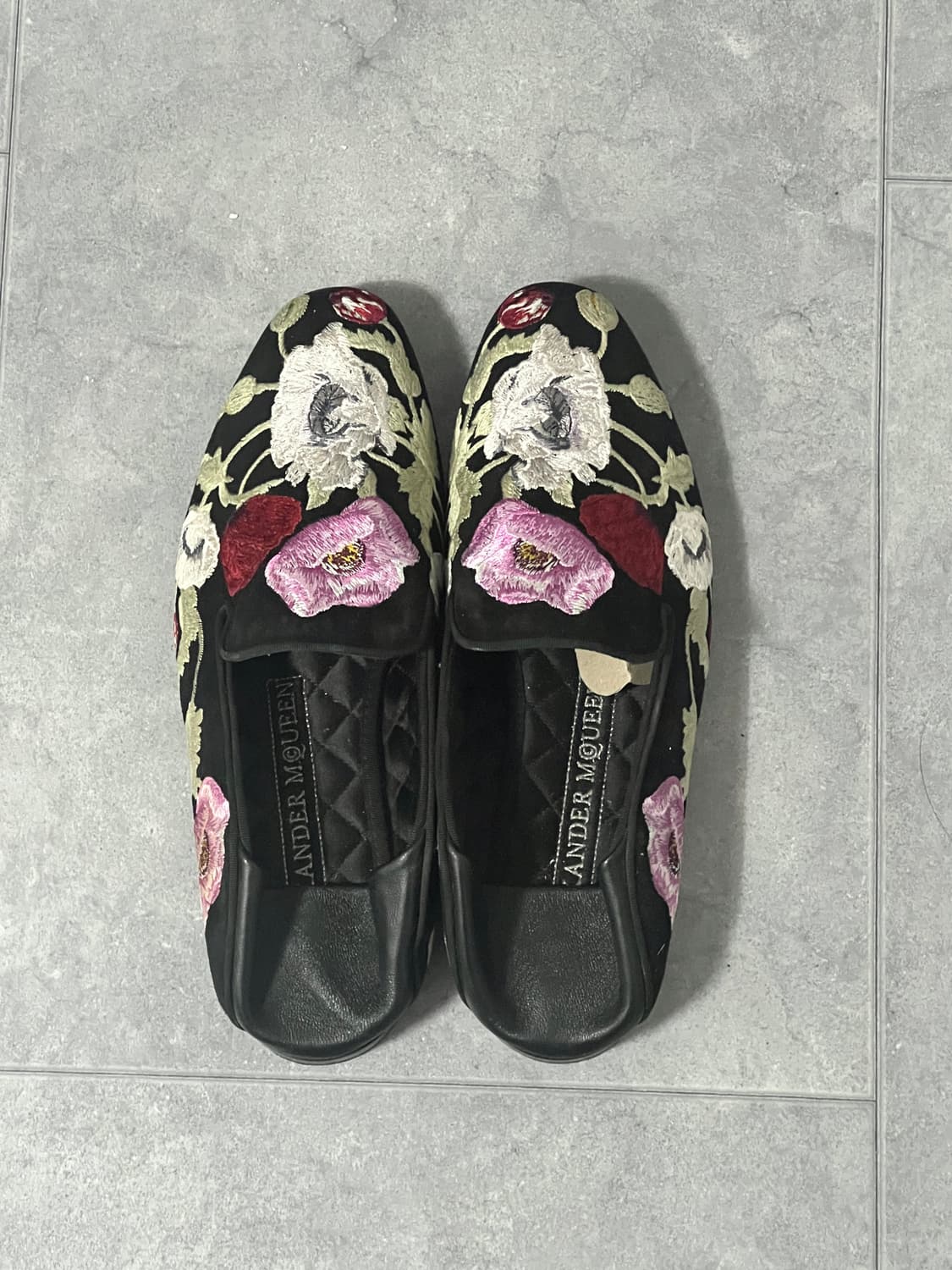 알렉산더맥퀸 엠브로이드 로퍼 슈즈 (235) 상품이미지1