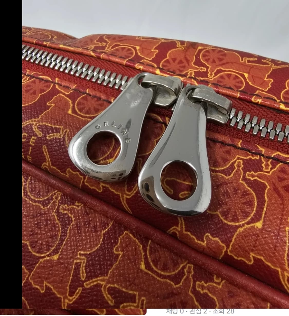 셀린느 마차 패턴 보스턴백 상품이미지5