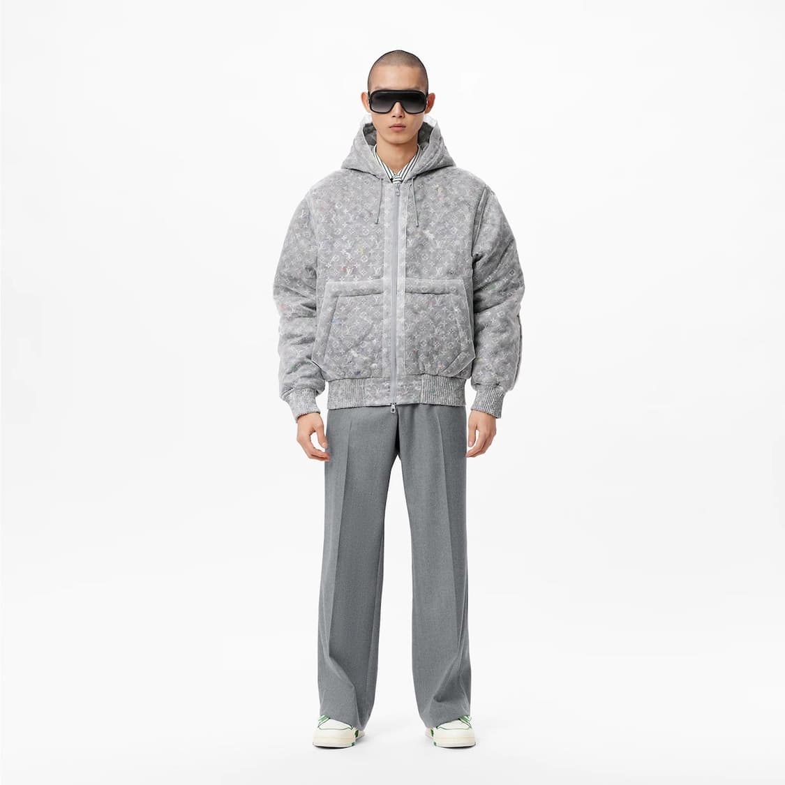 루이비통 오간자 패디드 실크 점퍼 52(105-110) 국내판 상품이미지10