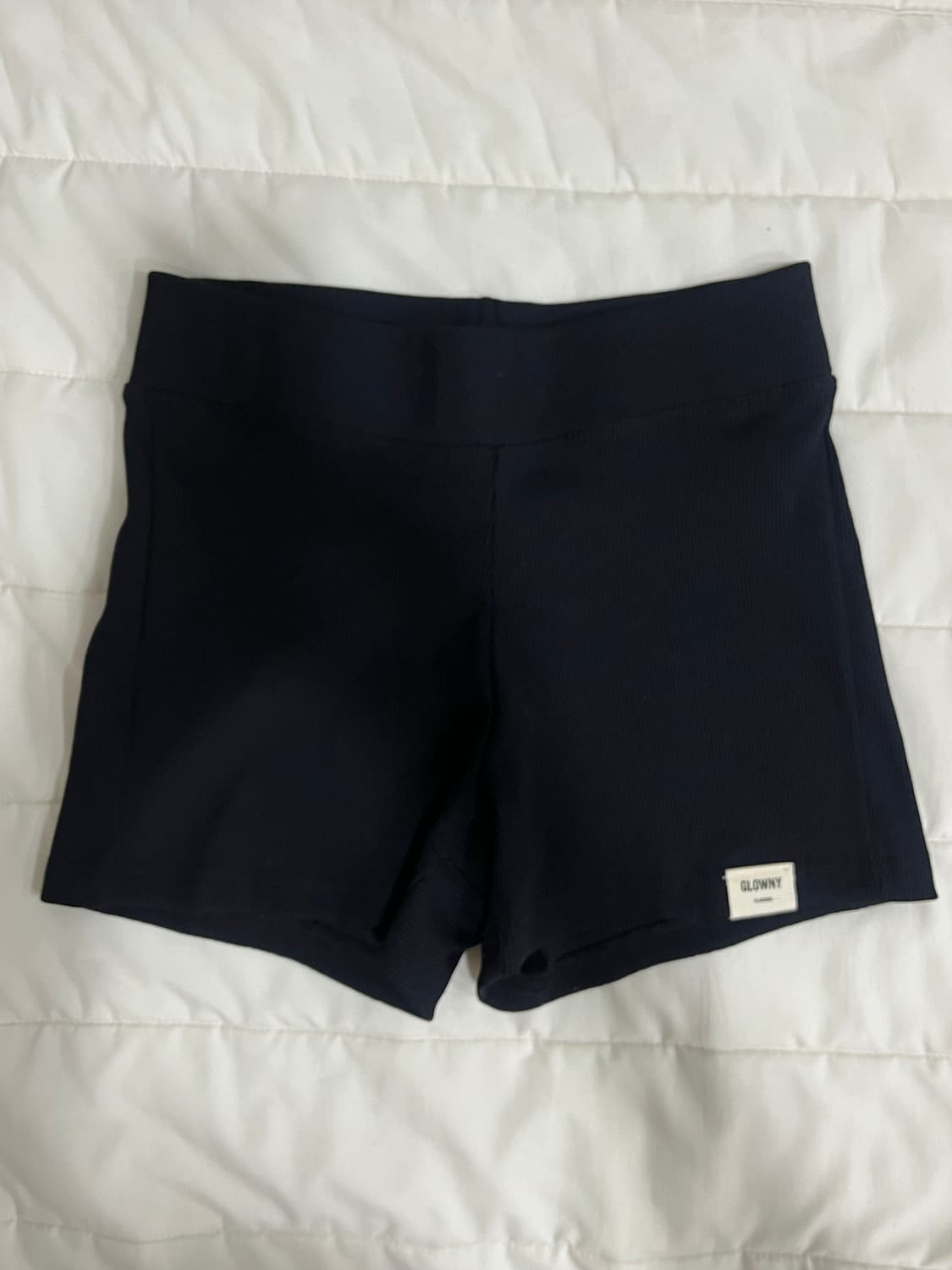 글로니 G CLASSIC RIB SHORTS (BLACK) 상품이미지1