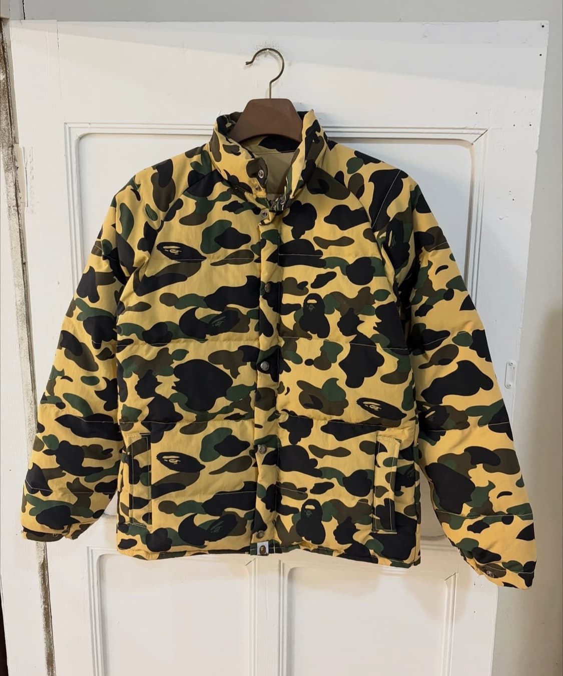 [무료배송]베이프 패딩 1st 카모 황계 상품이미지1