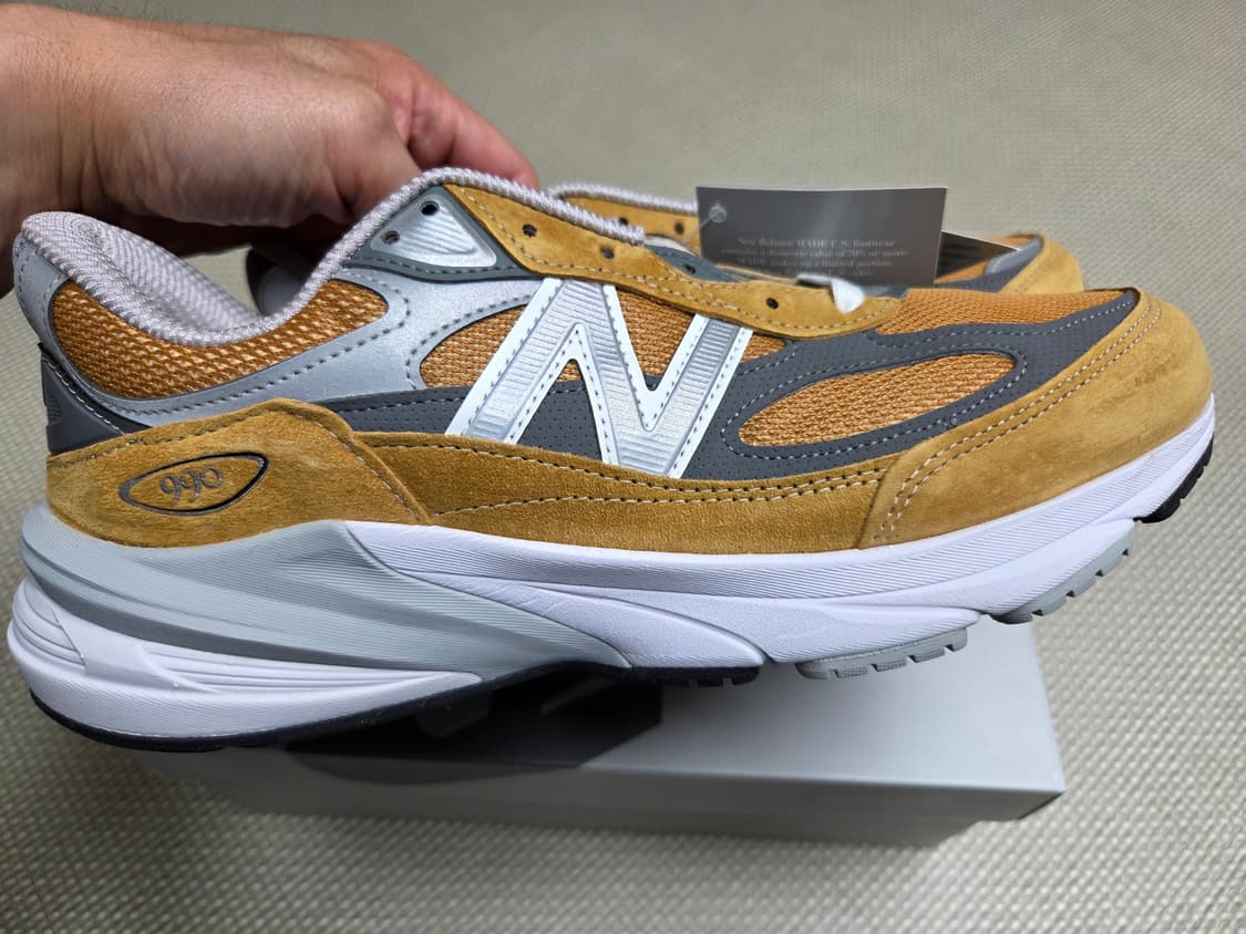 뉴발란스 990v6 메이드 인 USA 워크웨어 그레이 팝니다. 상품이미지3
