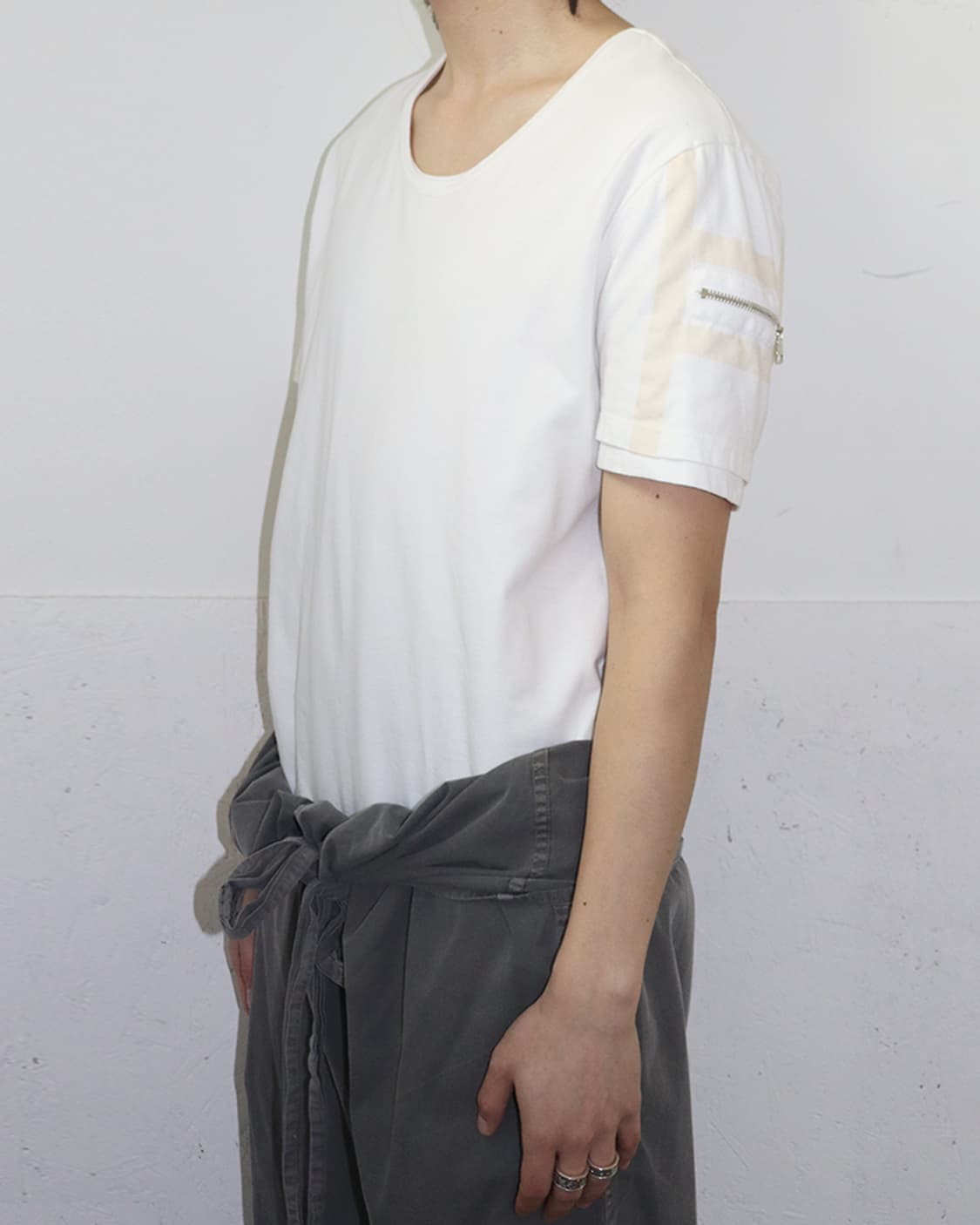 구찌 by 프리다 지아니니 10SS 프린트 디테일 더블 티셔츠 상품이미지2