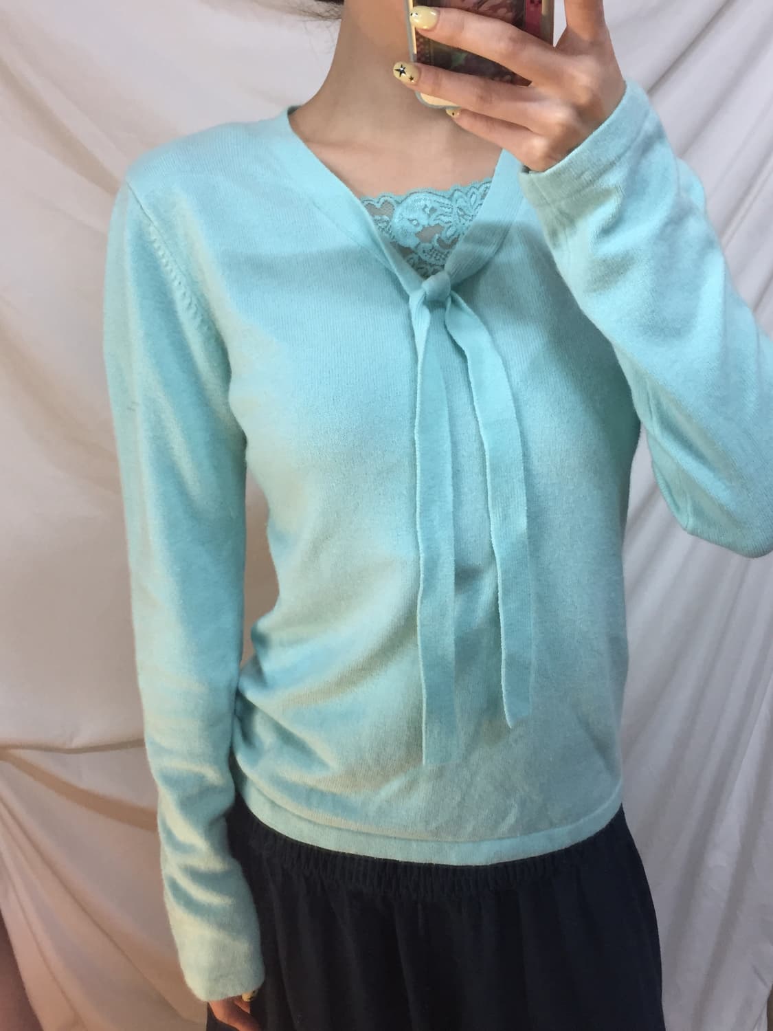 레이스 니트 상품이미지7