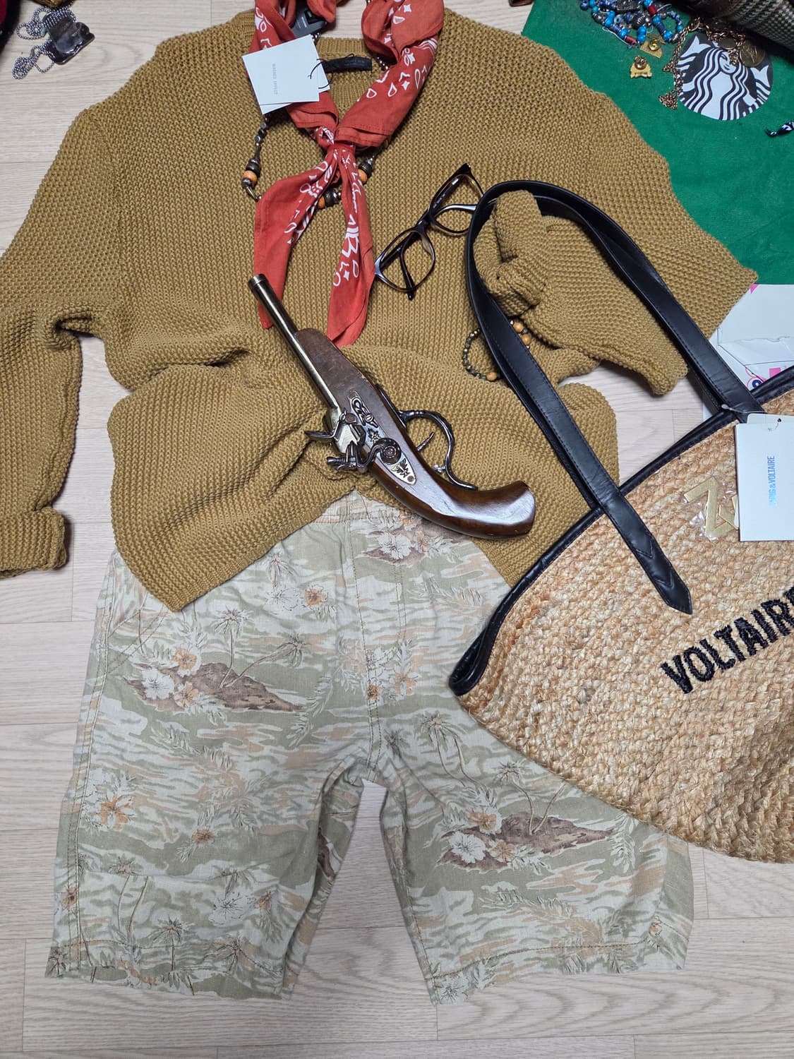buckaroo 워시드 쇼츠 반바지  상품이미지3
