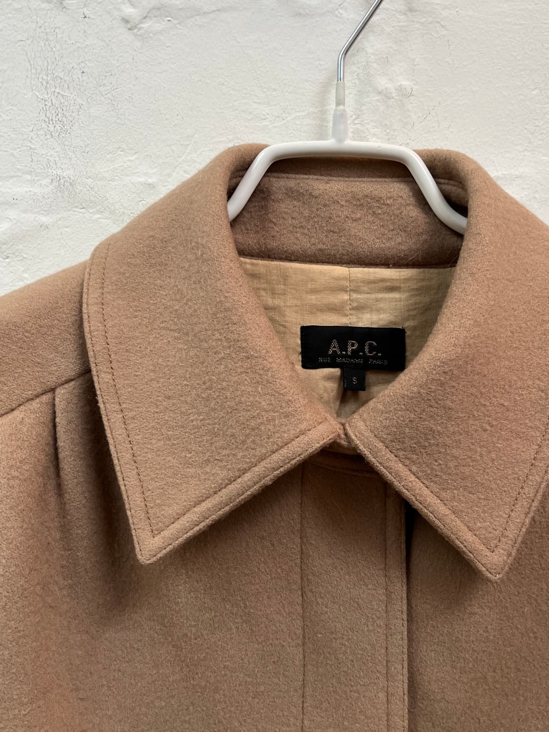 APC 베이지 울 코트 Women S 상품이미지2