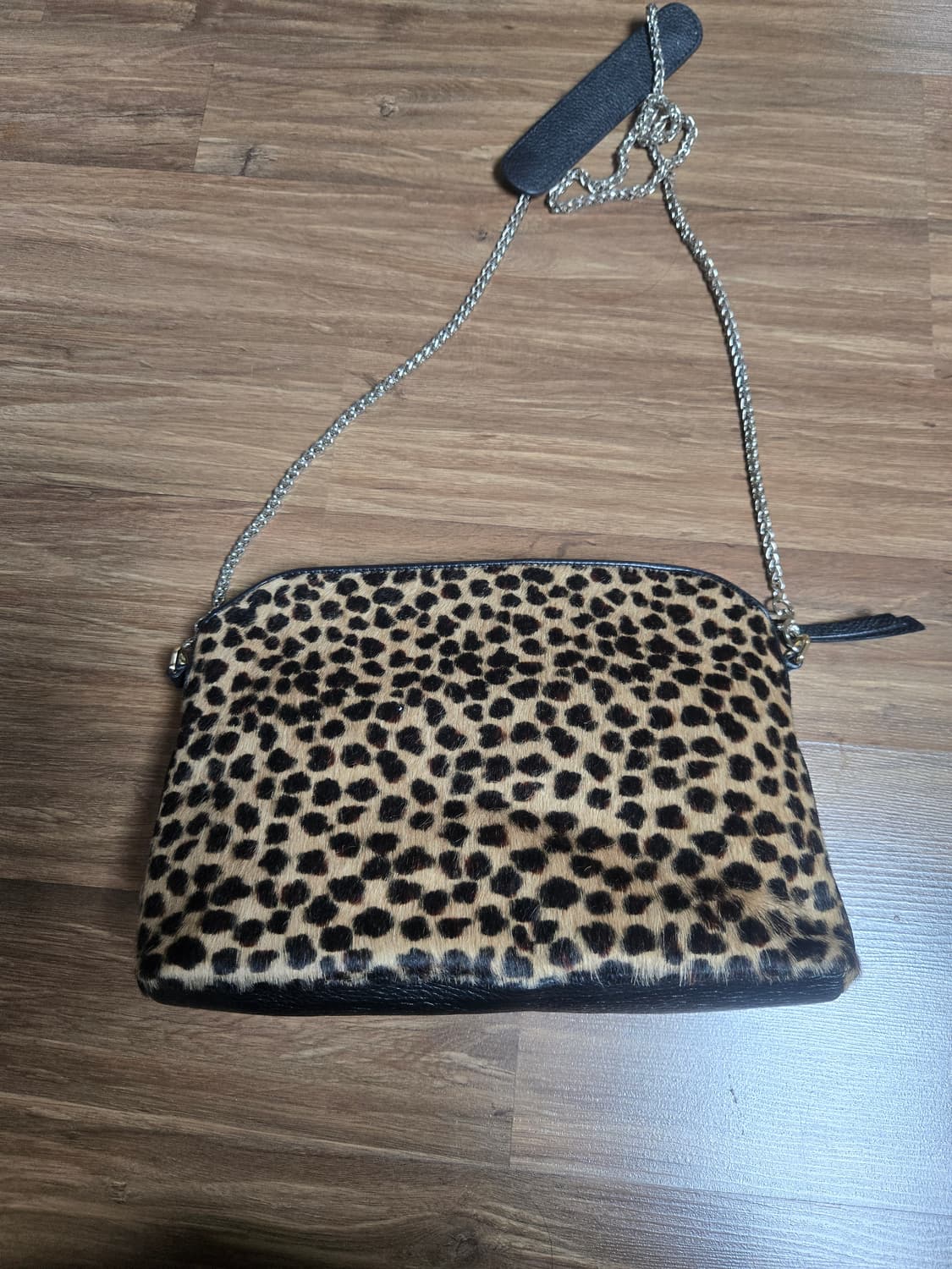 마시모두띠 치타 호피 체인 크로스백 / 클러치 상품이미지4