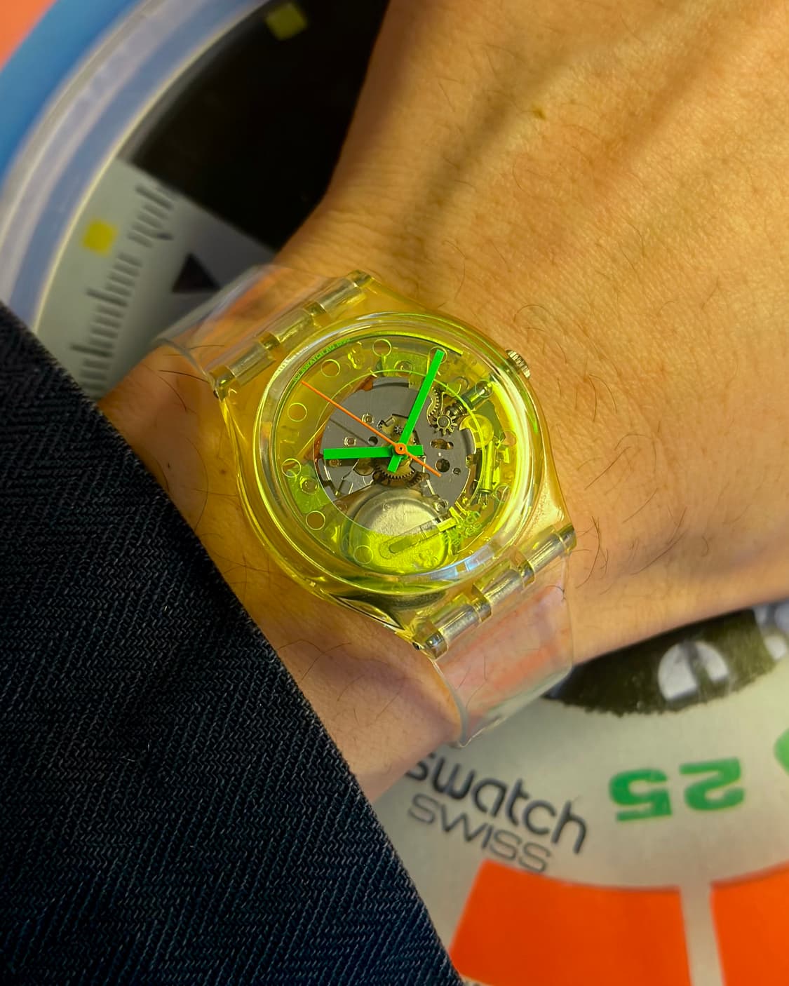 91년판) 빈티지 스와치 클리어 BERMUDAS 상품이미지1