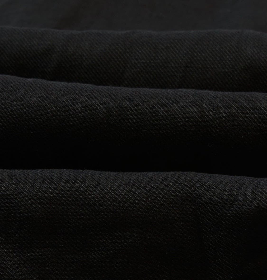 [XL]드레익스 Black Linen Twill Western Shirt 상품이미지2