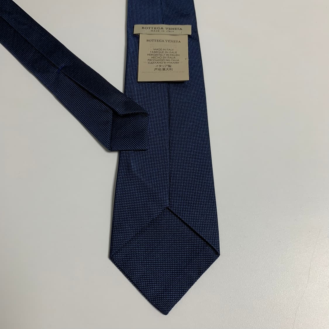 보테가 베네타 솔리드 이태리 100실크 명품넥타이 최상급 7.5cm 상품이미지7