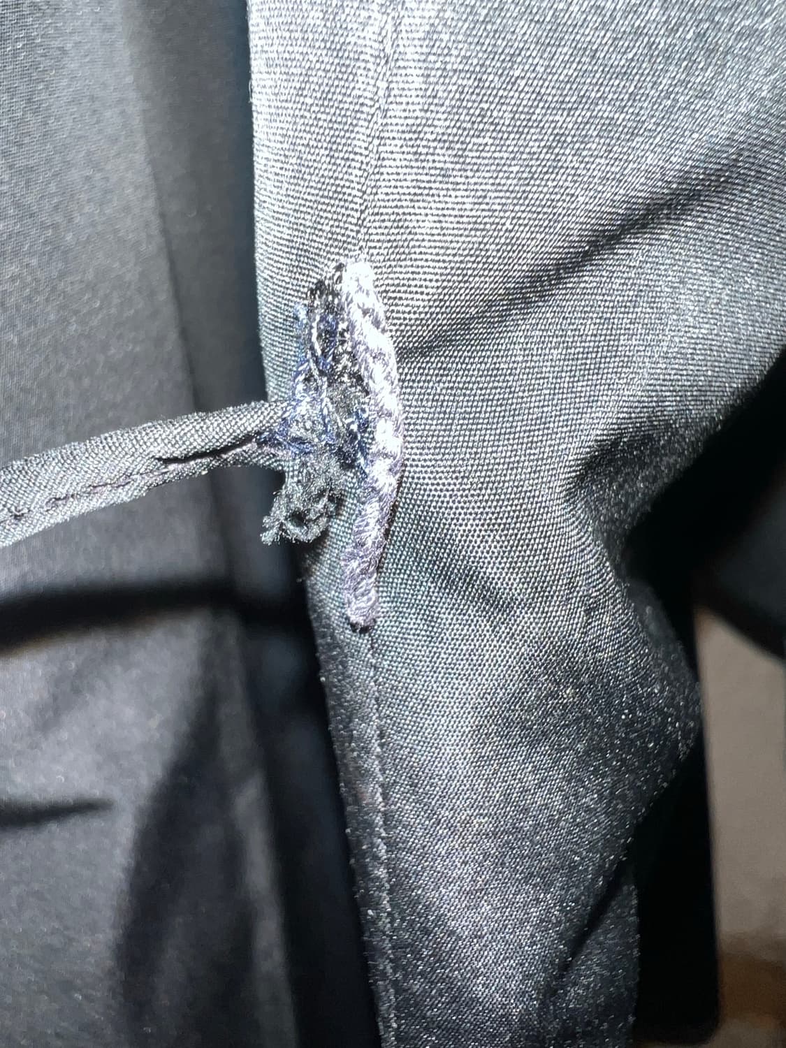 [Archive] 90s 겐조 프랑스제 실크 혼방 랩 코트 상품이미지10