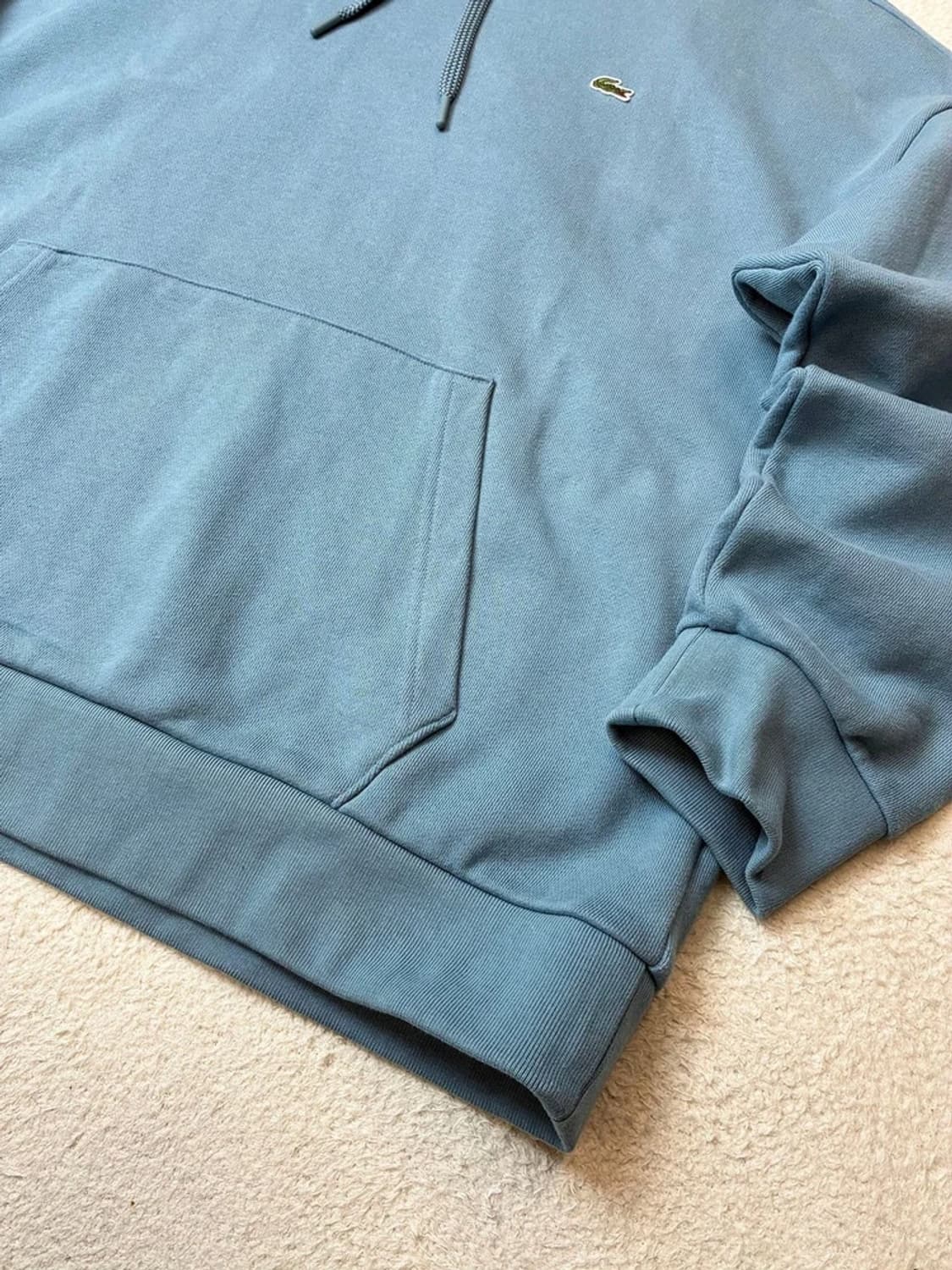 라코스테 헤비코튼 로고 오버 후드티 PN6287 상품이미지4