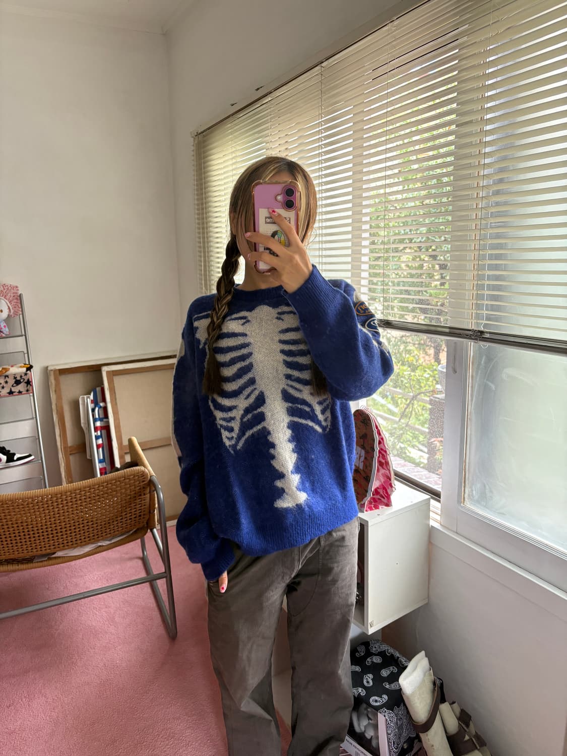 XAAO REAL BONE mohair blend knit 니트 상품이미지8