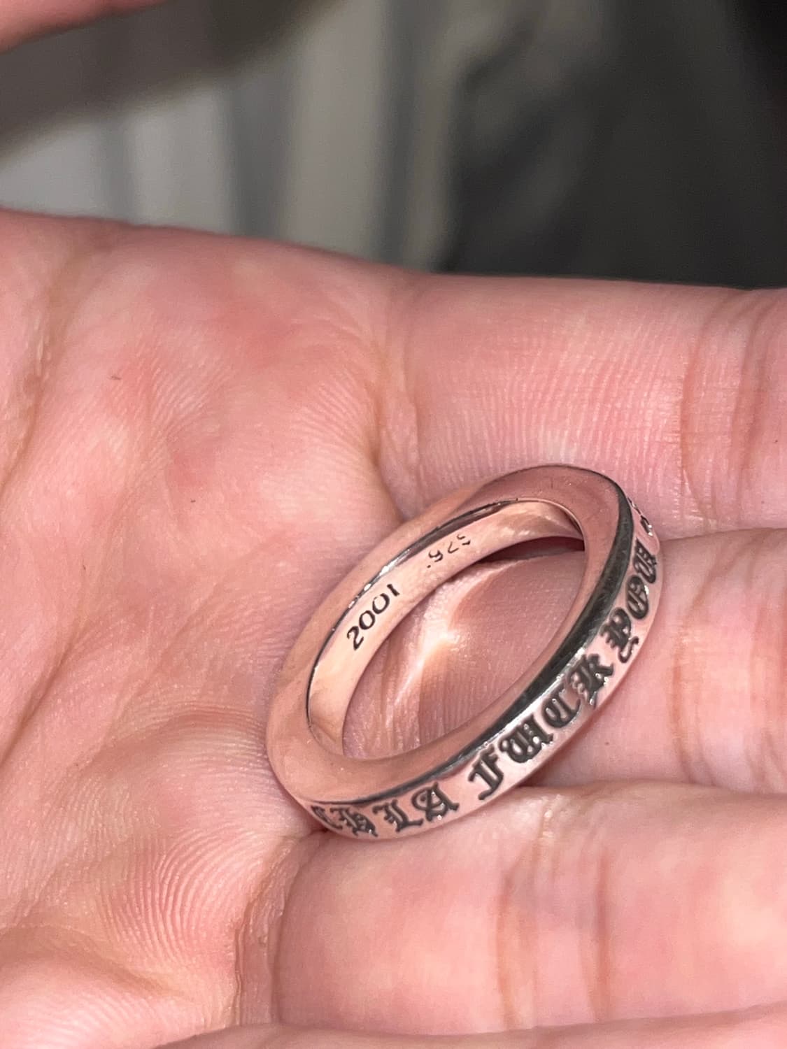 (새상품)크롬하츠 엘에이 퍽유 링 상품이미지4