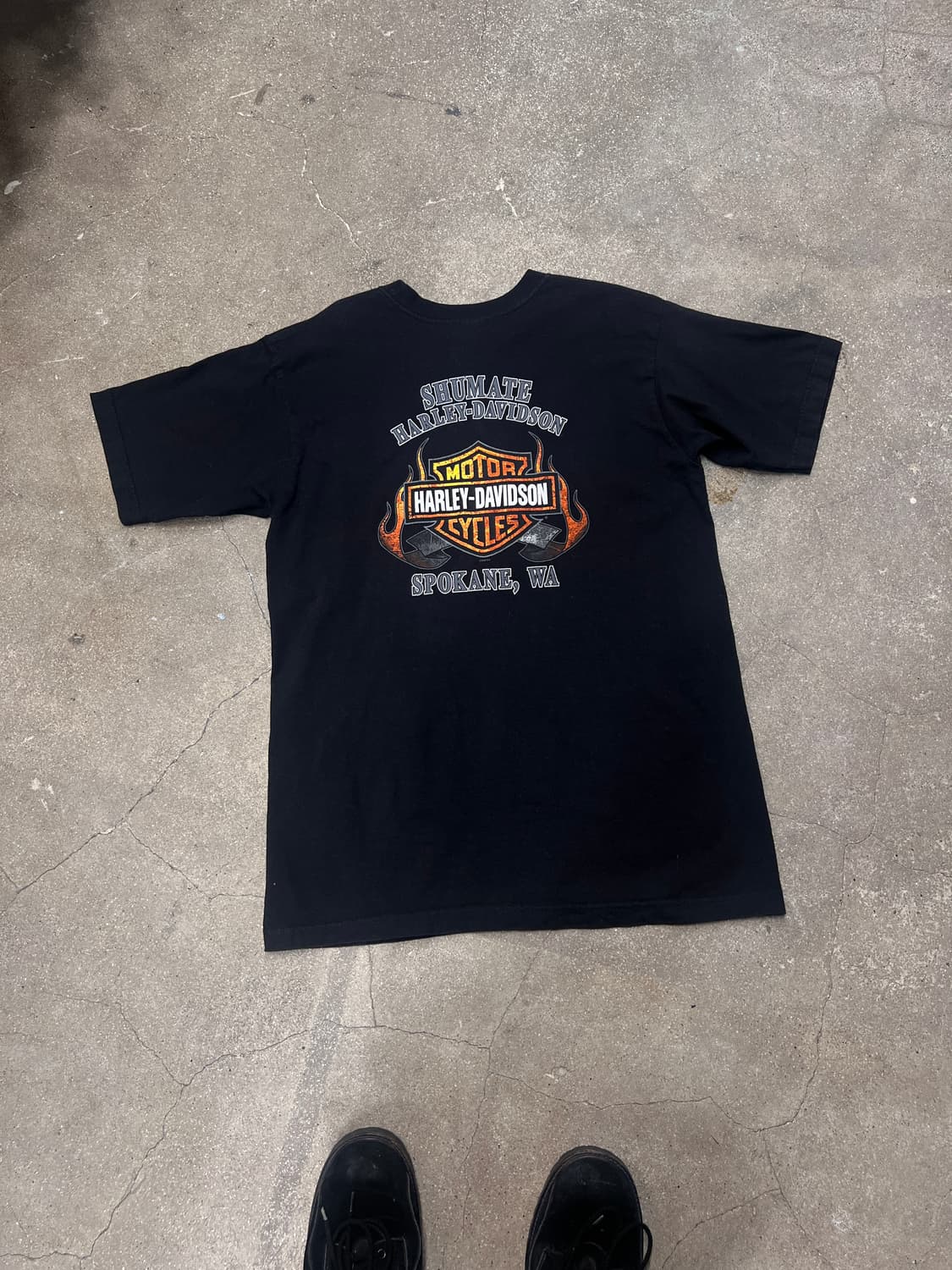 00‘s 할리데이비슨 빈티지 반팔티 상품이미지2