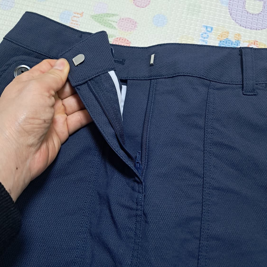 타이틀리스트 일본 정품 골프 스커트 네이비 약70~73 상품이미지4