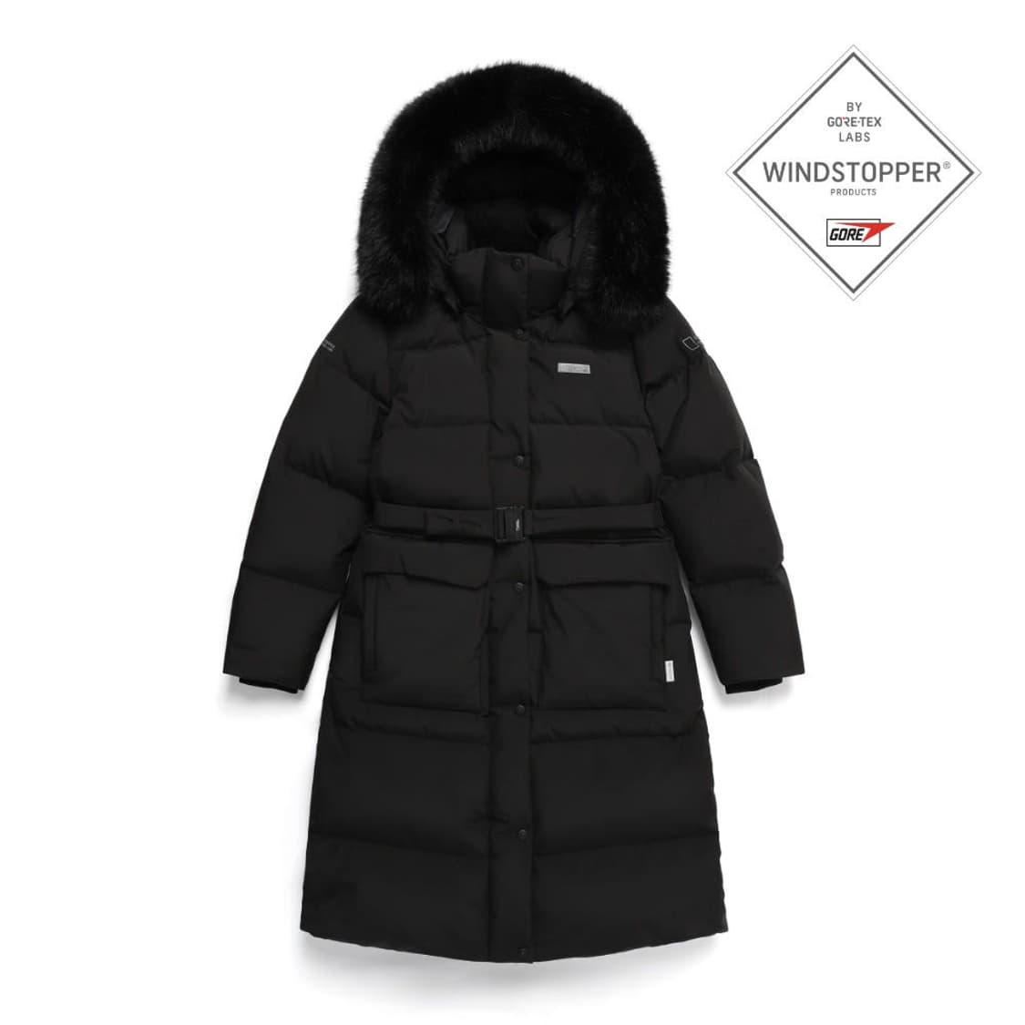 내셔널지오그래픽 아틀라스 윈드스토퍼 여성 롱패딩 상품이미지1