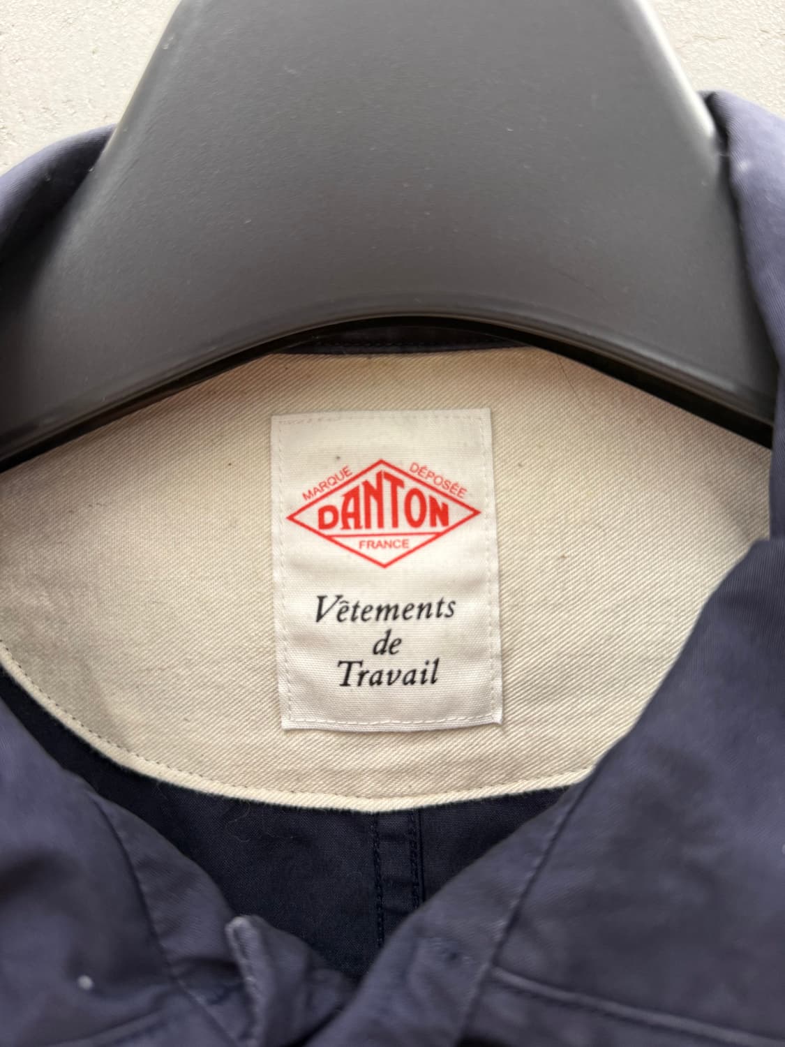 Danton work jacket navy 001 상품이미지4