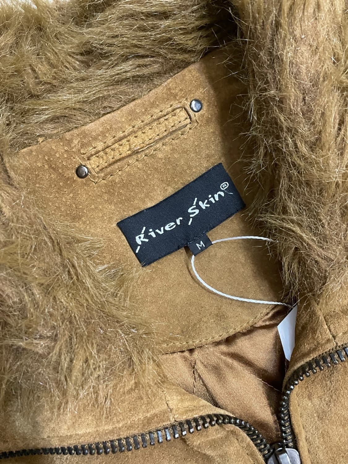 빈티지 돈피 퍼 스웨이드 자켓 상품이미지7