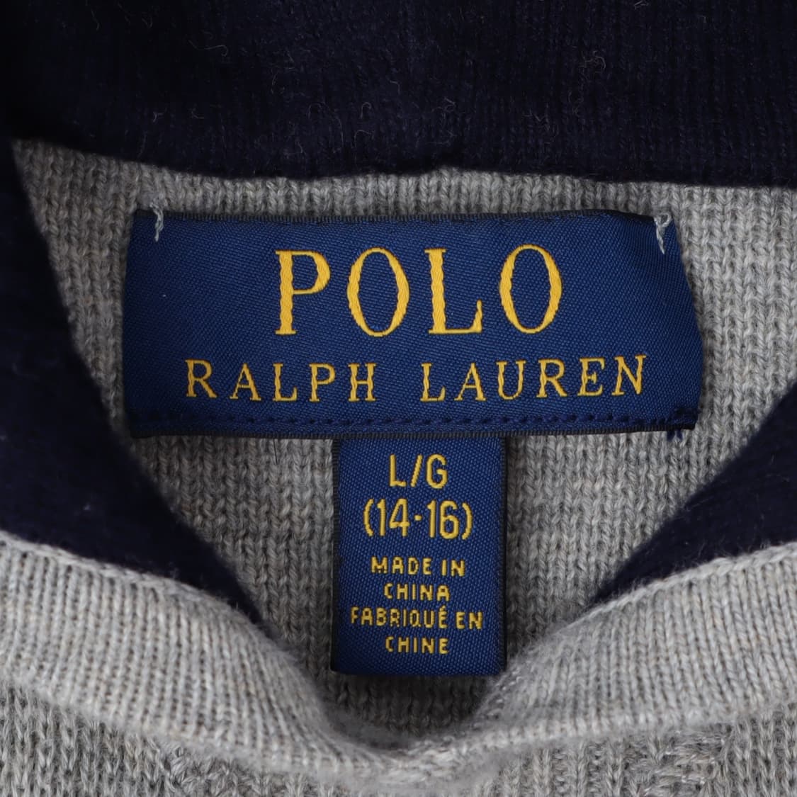 폴로 랄프로렌 그레이 빅포니 니트 후드티 상품이미지8