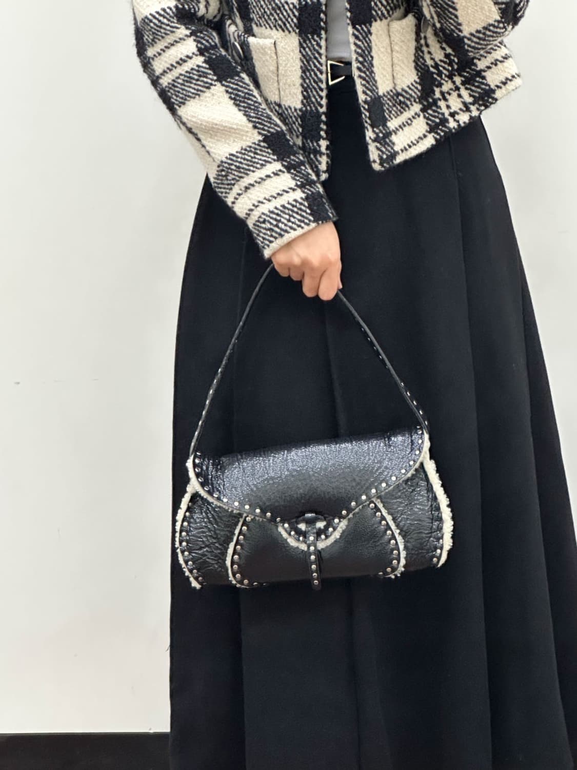 celine / 셀린느 빈티지 시어링 풀보백  상품이미지10