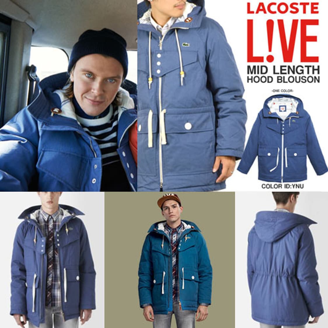 LACOSTE LIVE! 미드랭스 다운패딩 상품이미지6