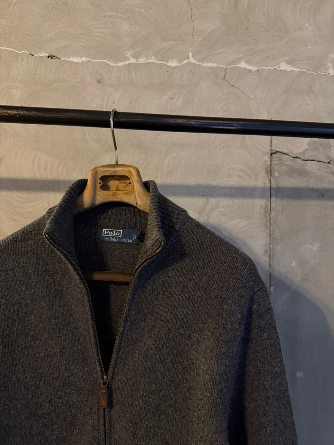 폴로 짚업 니트 남성100 상품이미지2