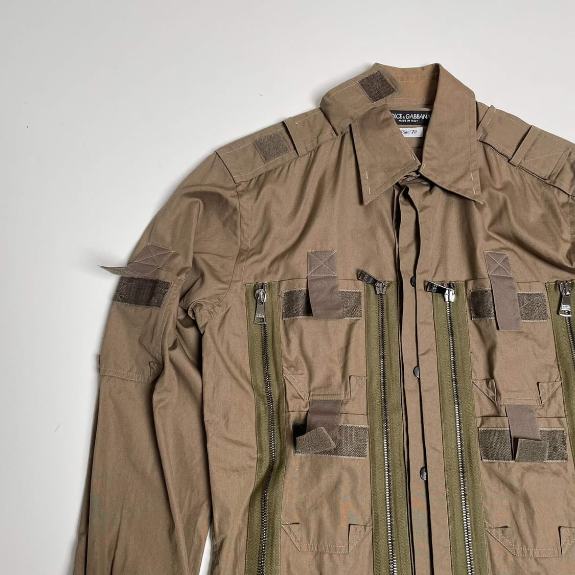 08ss 돌체앤가바나 파라슈트 밀리터리 셔츠 (italy)   상품이미지4