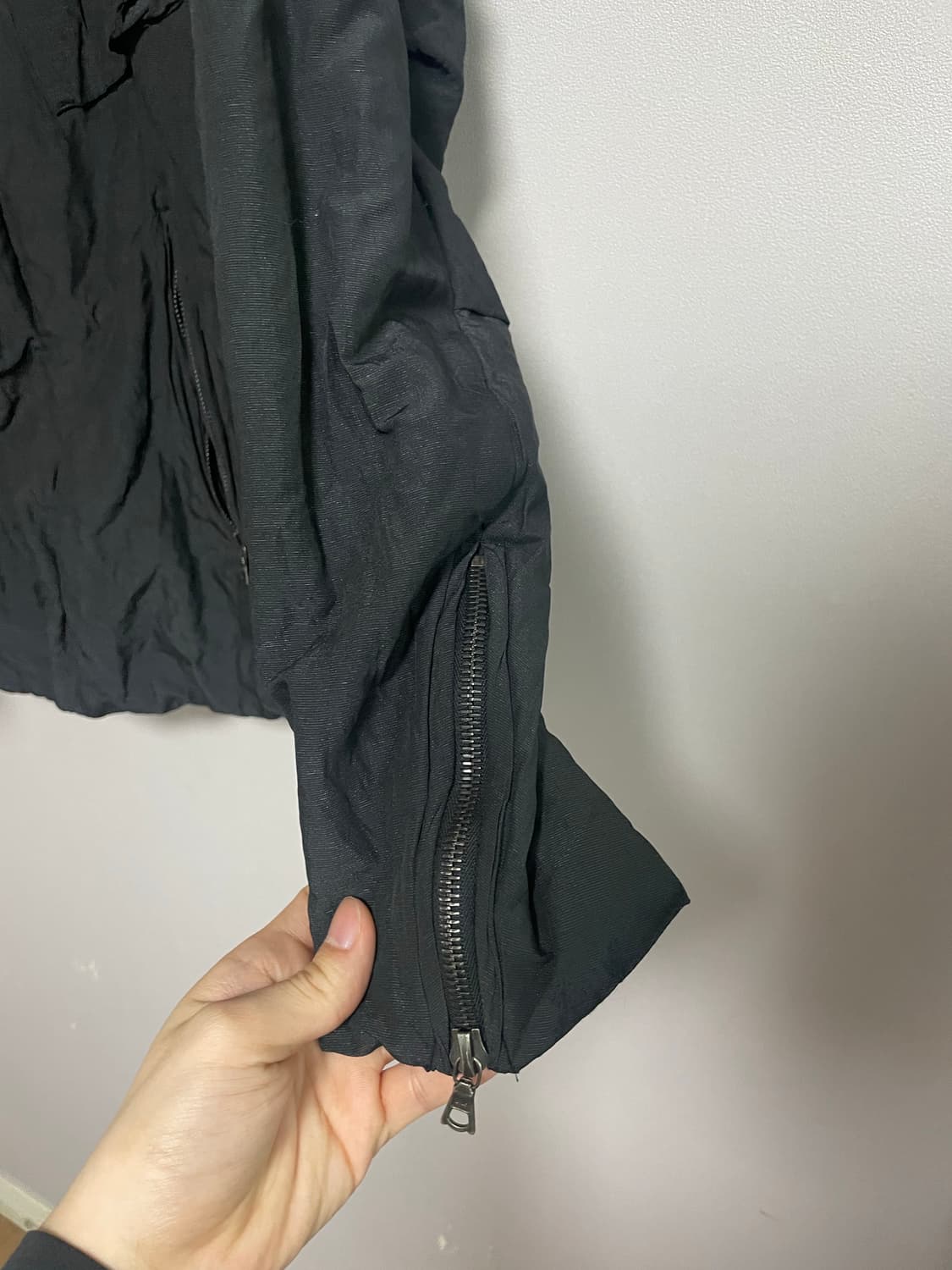 The viridi anne crinkled field jacket 상품이미지2