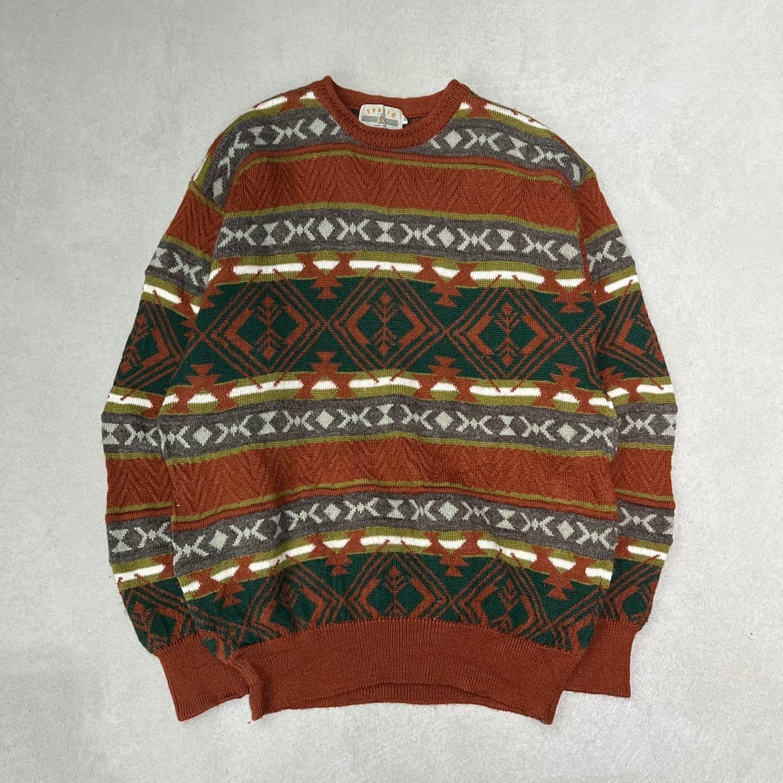 spario 에스닉 패턴 니트 s09299 상품이미지1