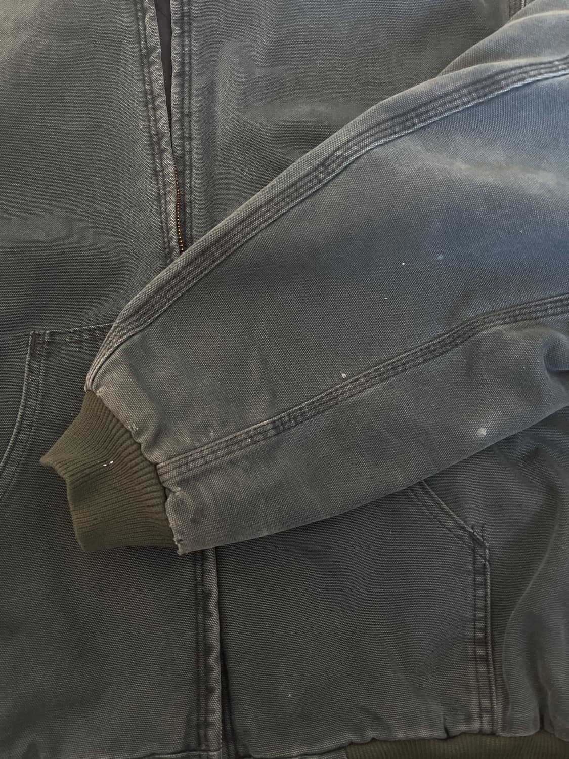 칼하트 덕 액티브 워크자켓 그린 상품이미지2