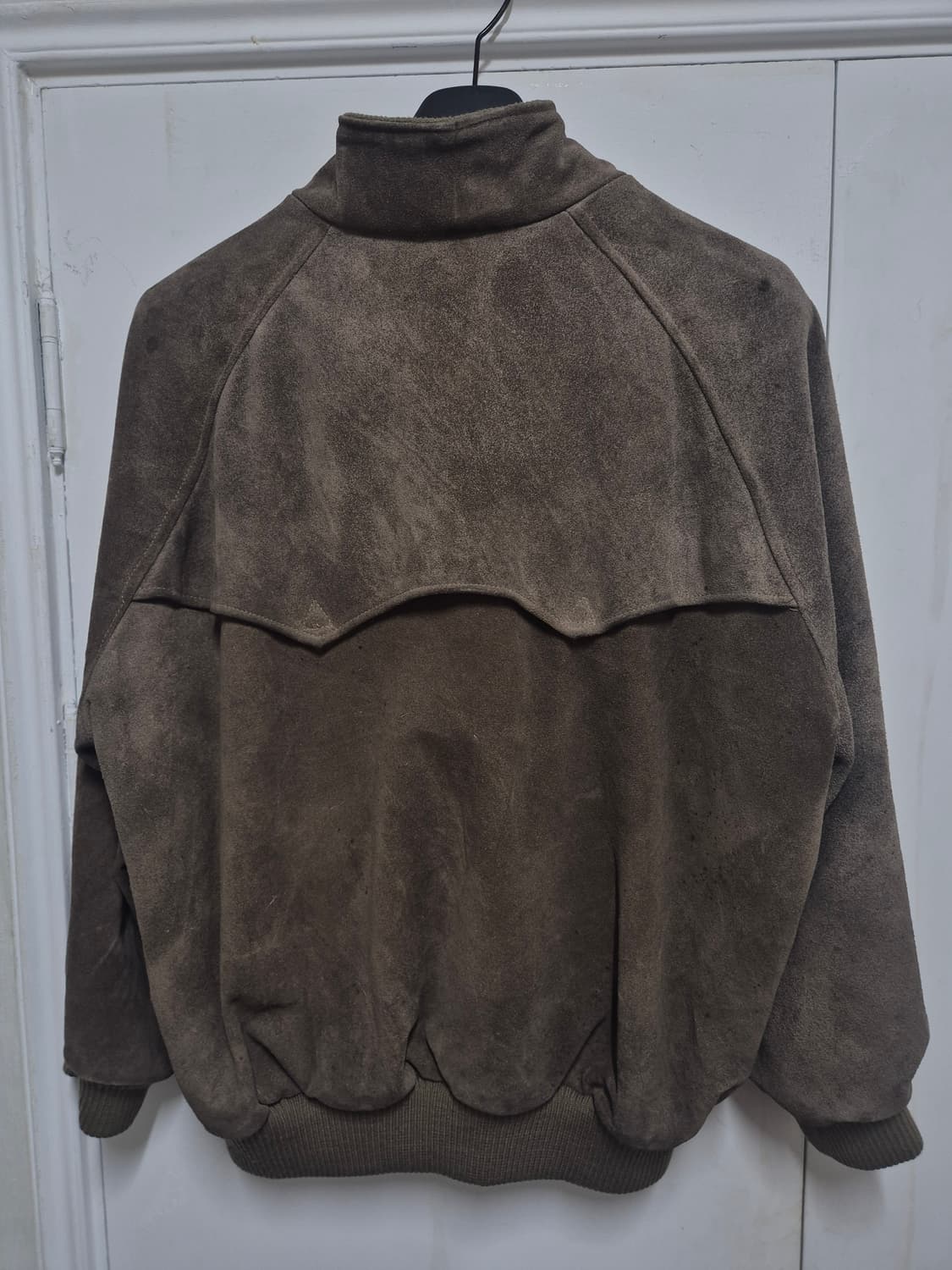 90s 빈티지 폴로 컨트리 더블알엘 바라쿠타 맛 러프아웃 스웨이드 자켓 상품이미지2