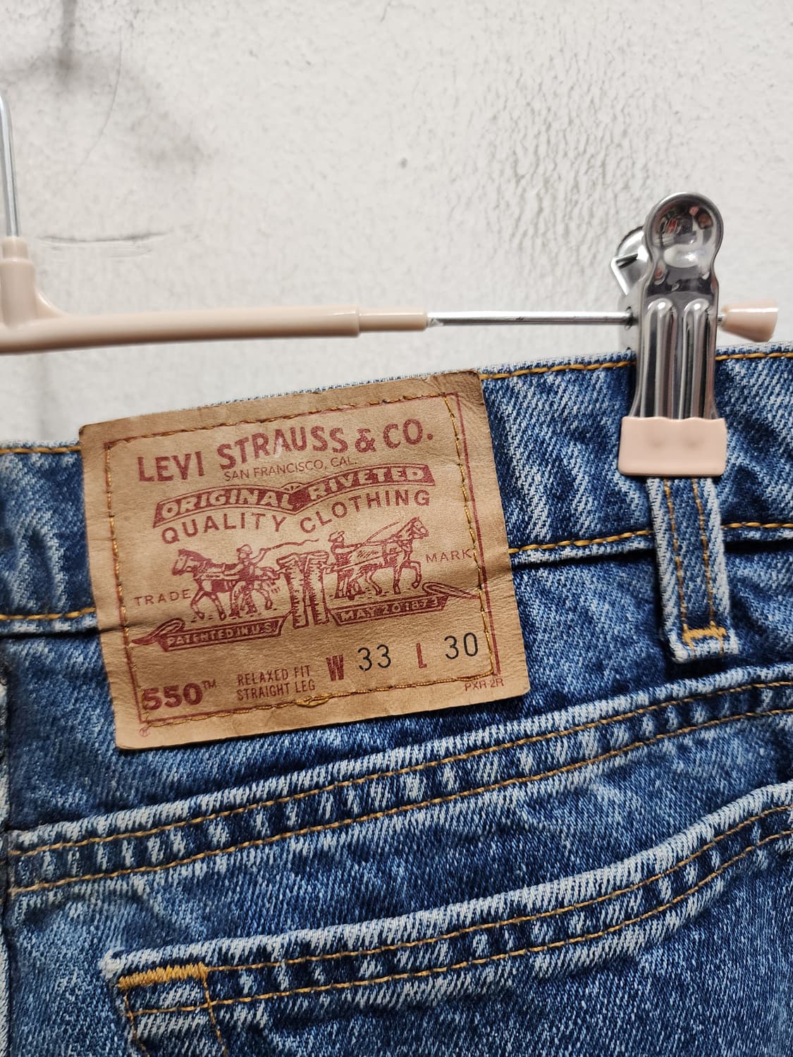 리바이스 90s USA 와이드 청바지 상품이미지4