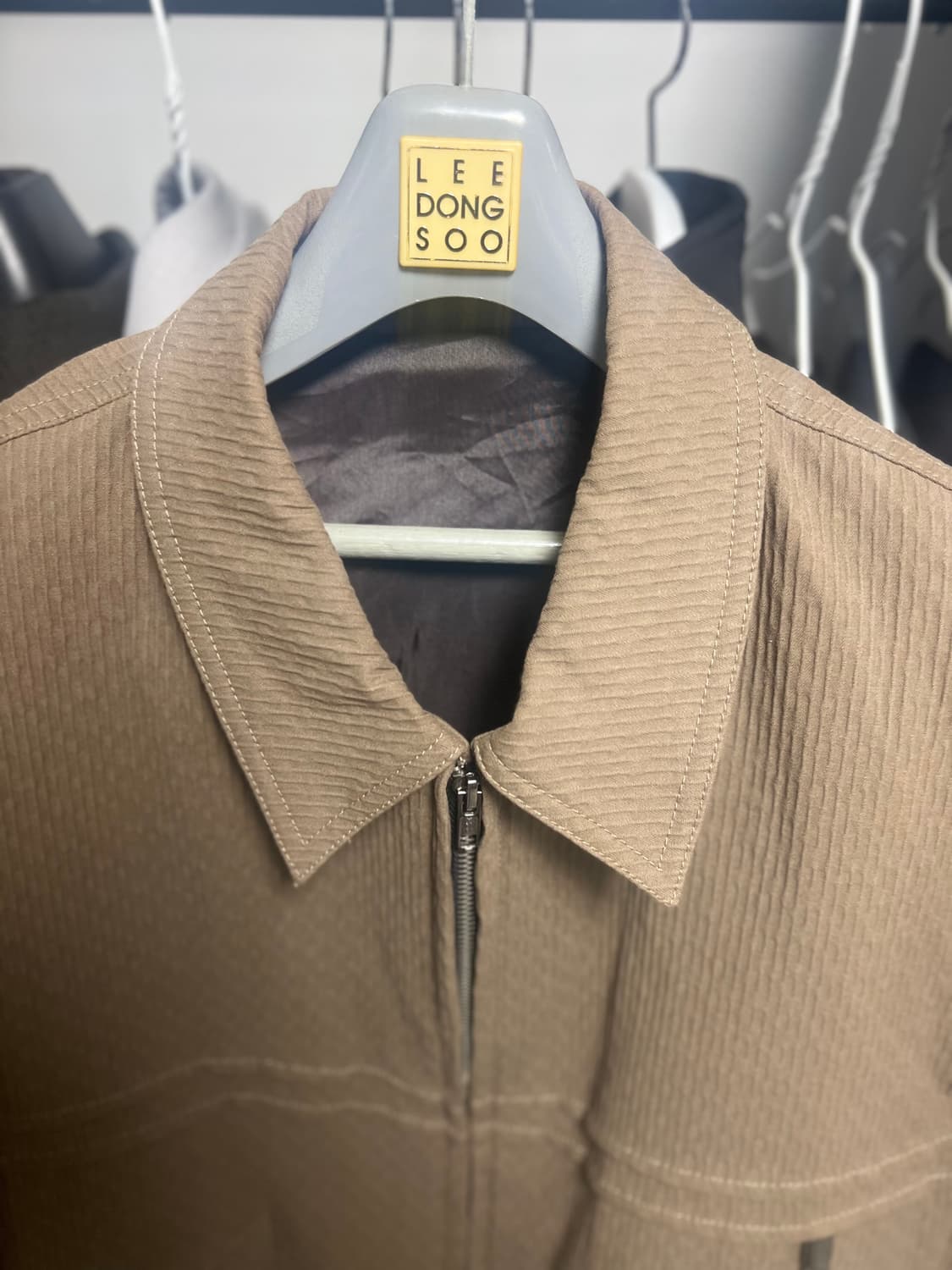 엘무드 더스티 웨스턴 블루종 카키(48) 상품이미지3