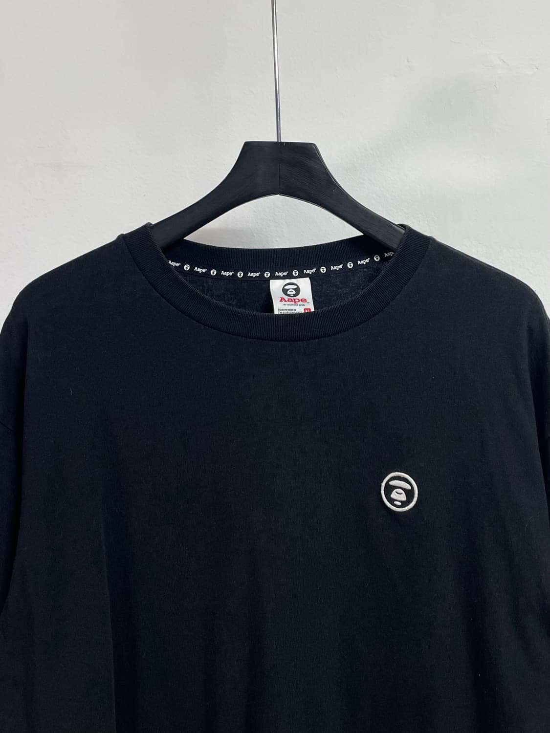 에이프 로고 롱 슬리브 긴팔티 (on.455) 상품이미지2