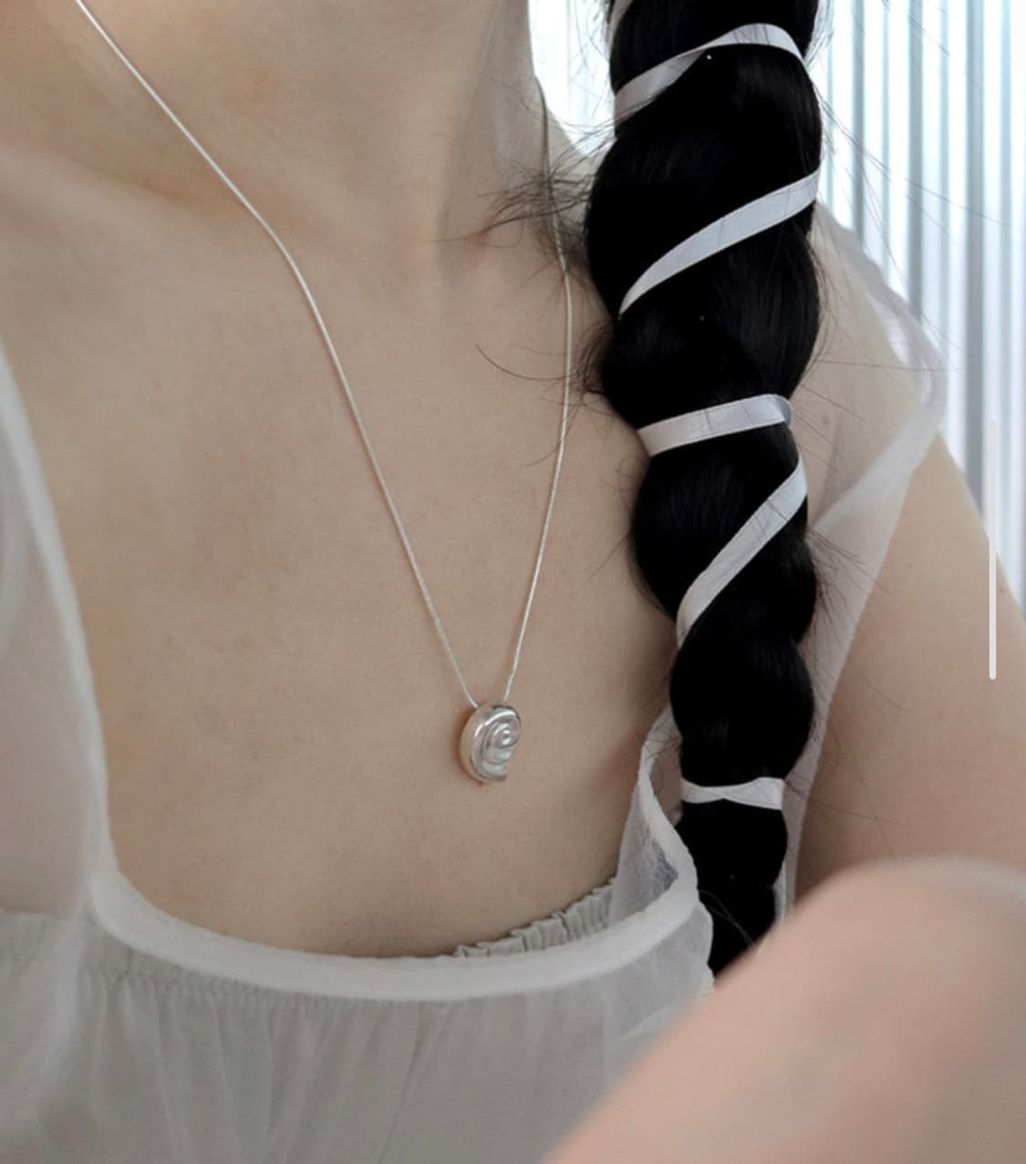 시네스테틱 피시스 shell necklace 02  상품이미지3