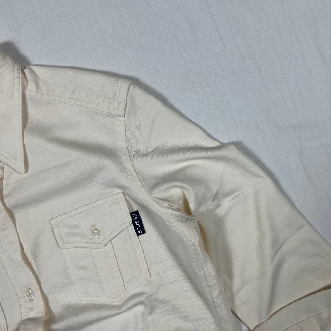 90‘s 스투시 stussy 포켓 셔츠 남방 상품이미지4