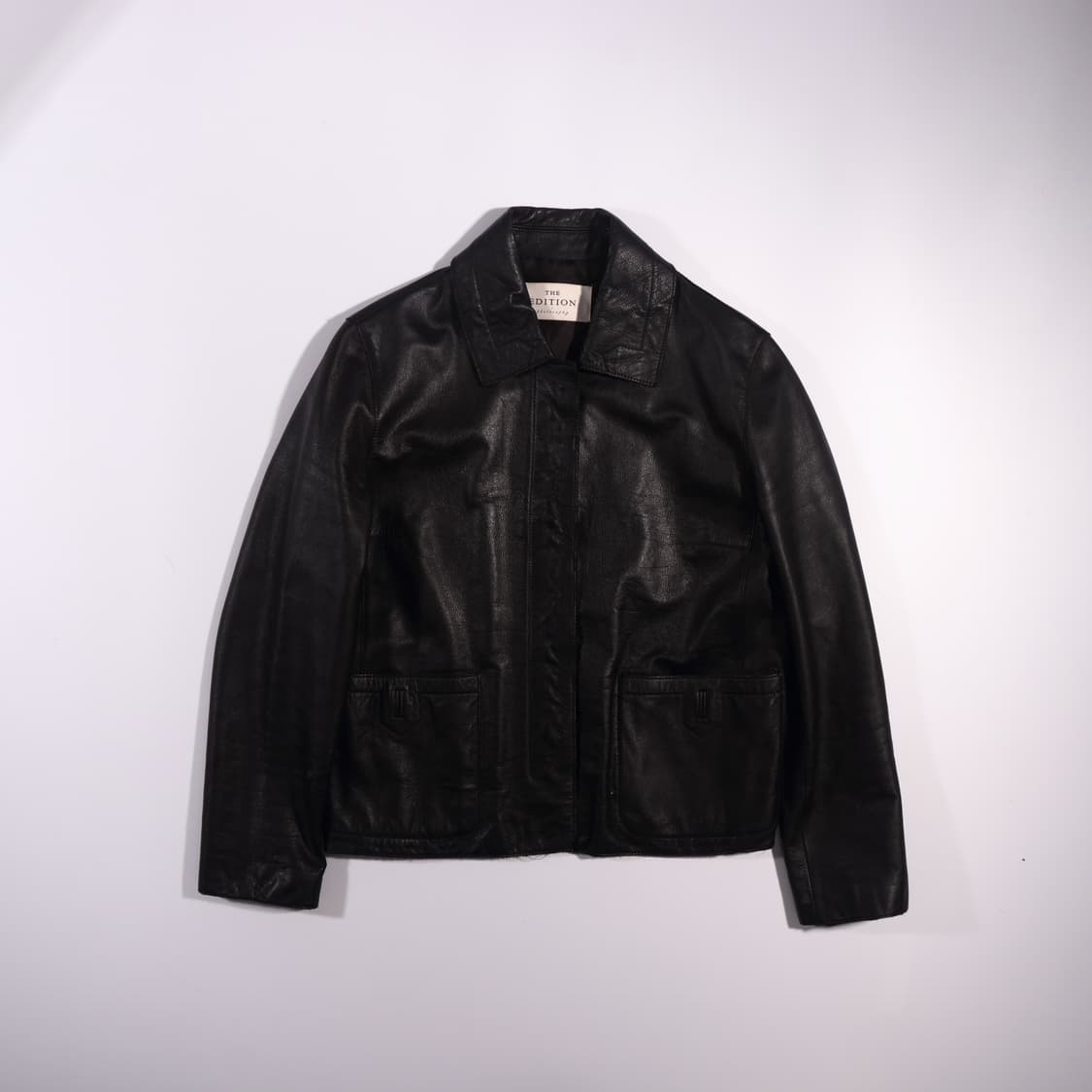 EDITION 버튼 가죽자켓 B506 상품이미지1