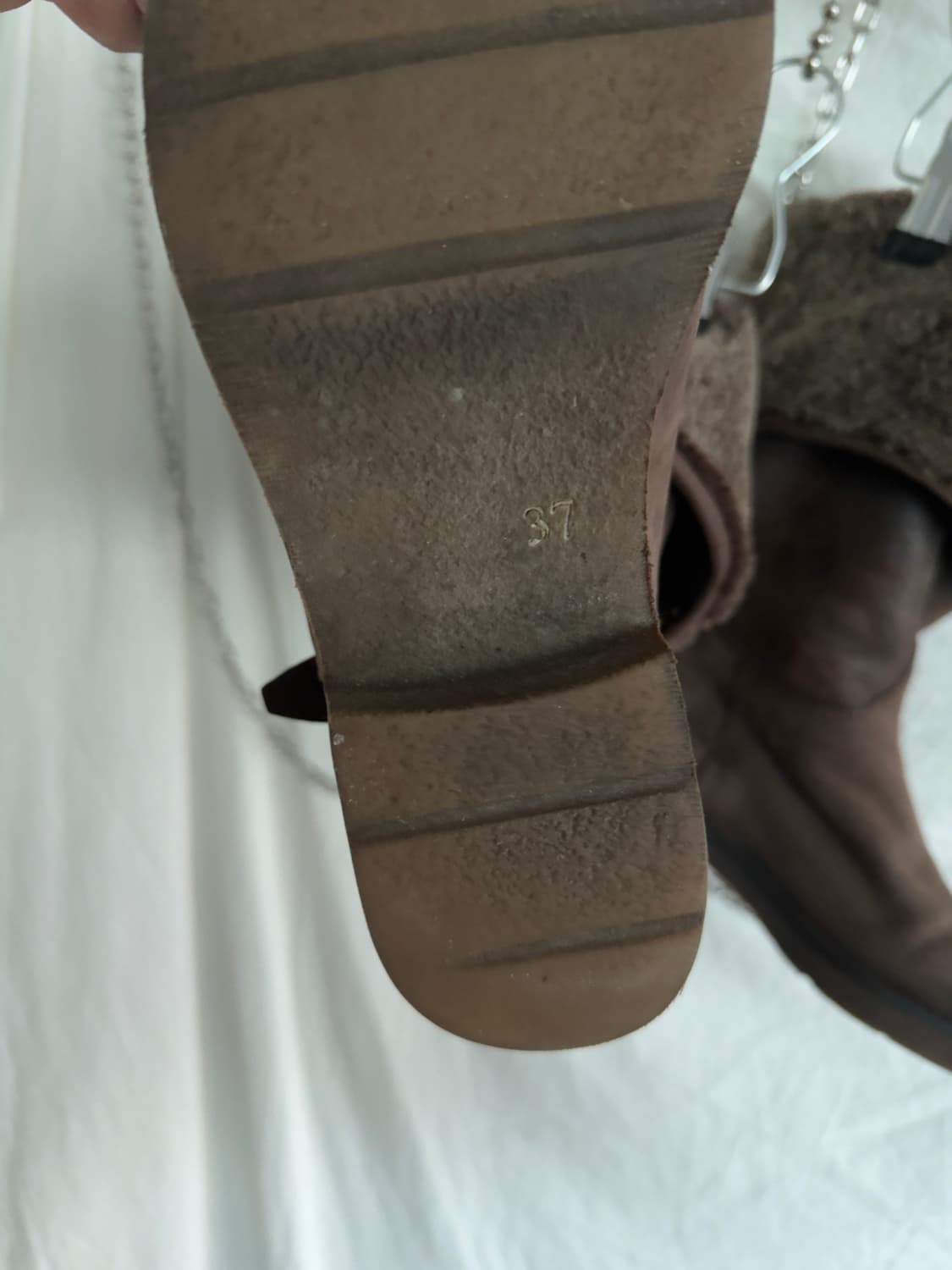 progetto italy 무스탕 래빗 퍼 버클 부츠 상품이미지6