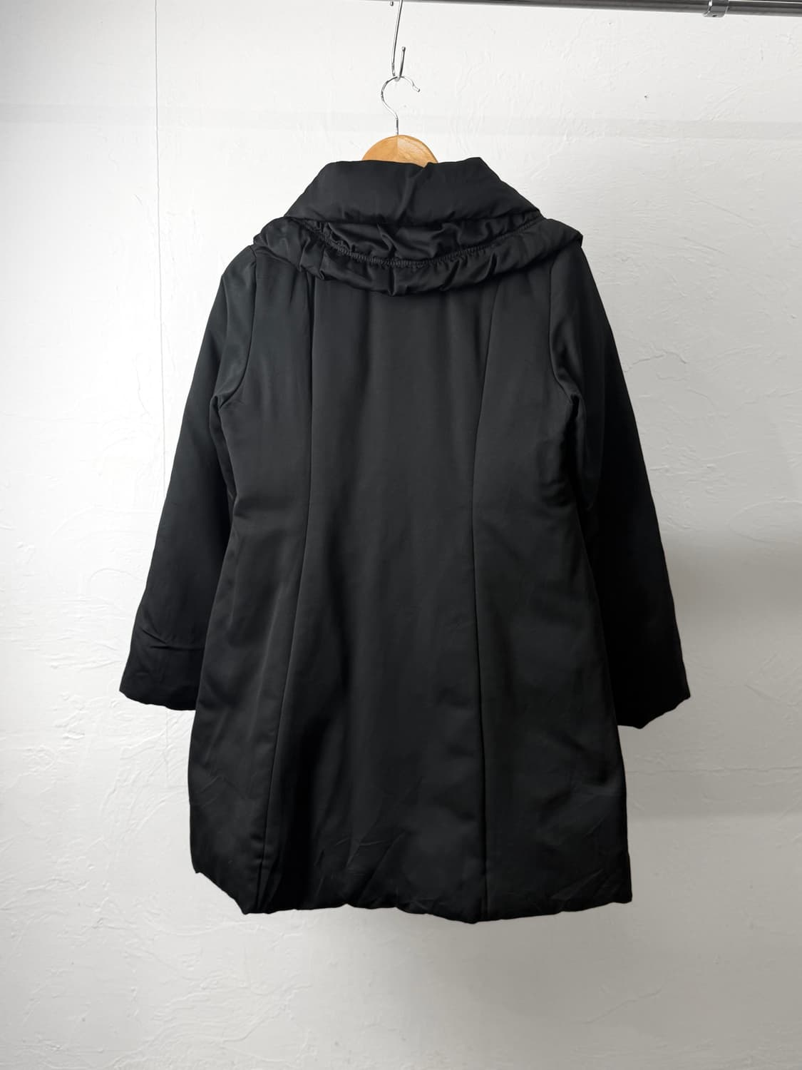 히로코 비스 셔링 숄 칼라 자켓 상품이미지5