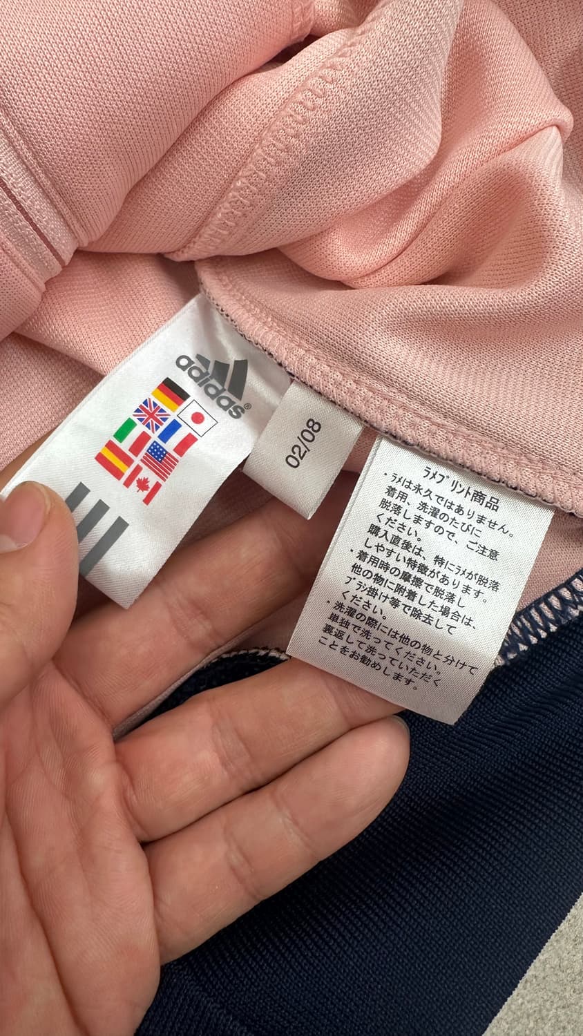 아디다스 희귀 대장 핑크 Y2k 져지 상품이미지5