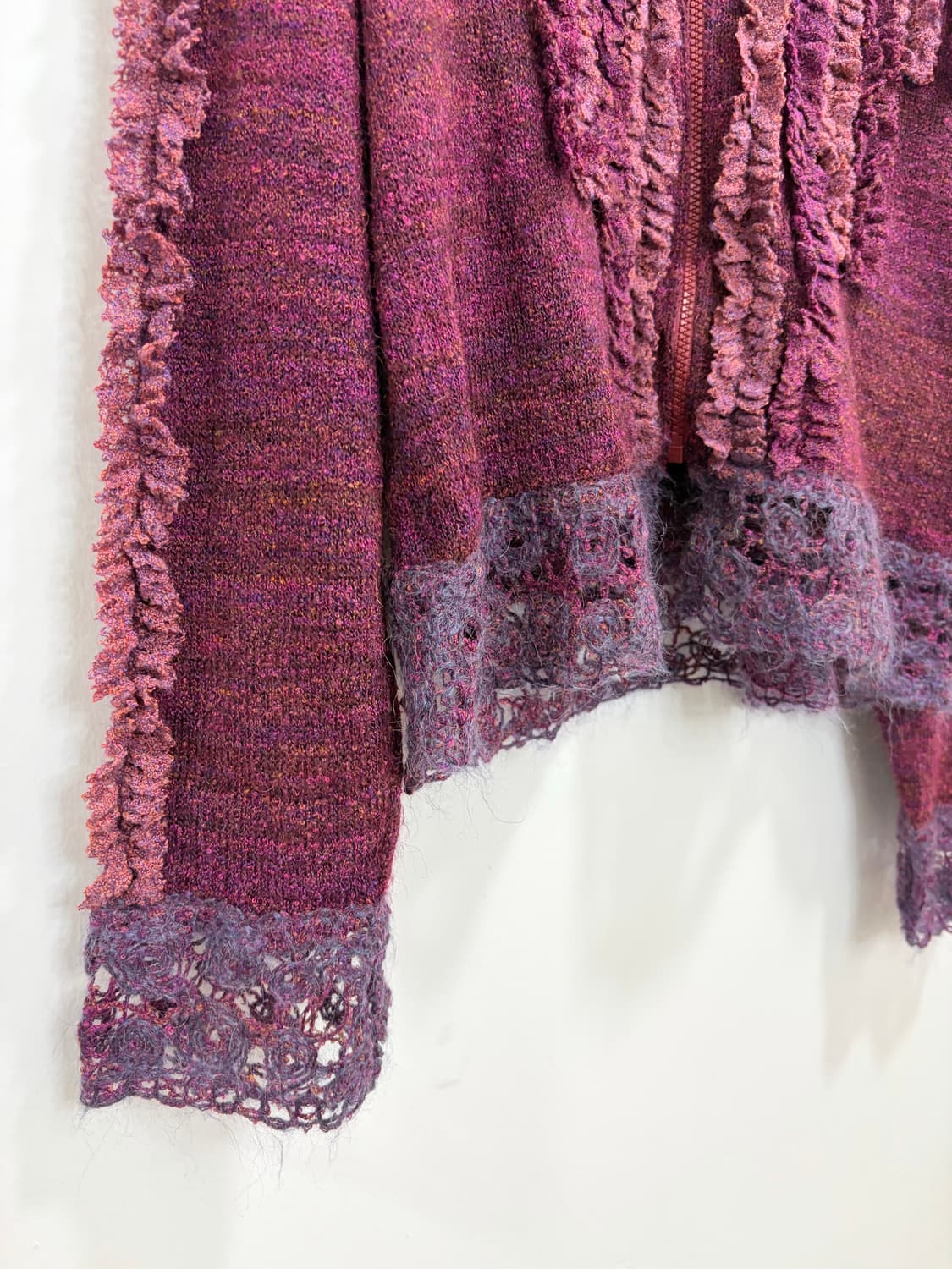 nonnon dori 빈티지 레이스 니트 자켓 상품이미지7