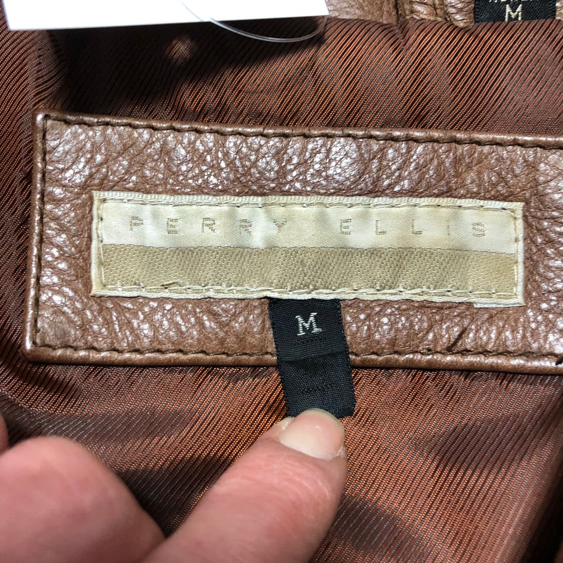 페리엘리스 레더 봄버자켓  상품이미지8