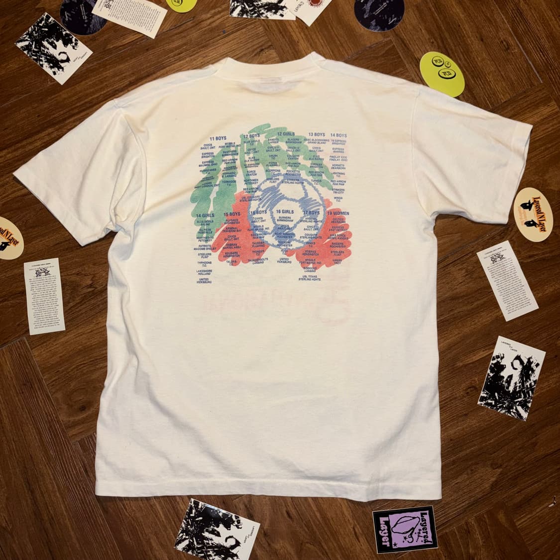 90S CHERRYLAND 싱글스티치 티셔츠 상품이미지6