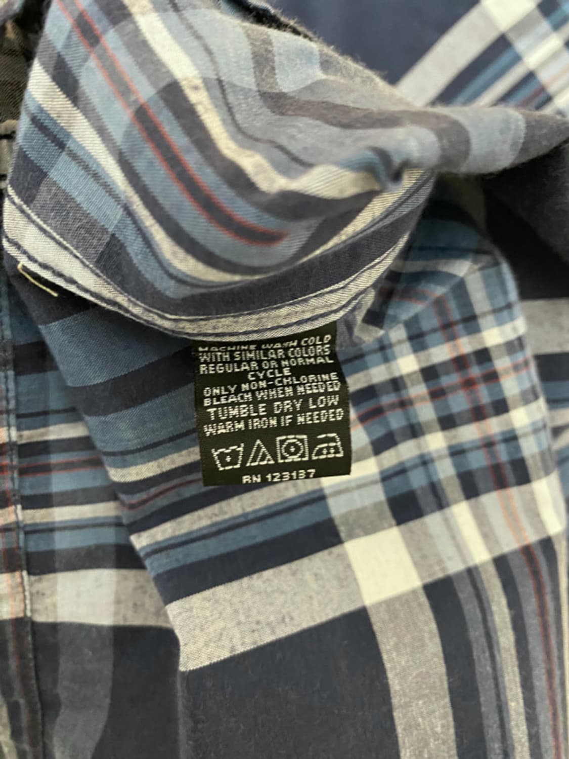 DICKIES madras check open collar shirts 상품이미지7