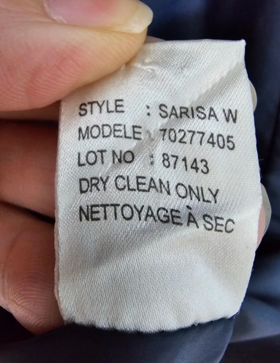 띠어리 네이비 트렌치코트~55 상품이미지9